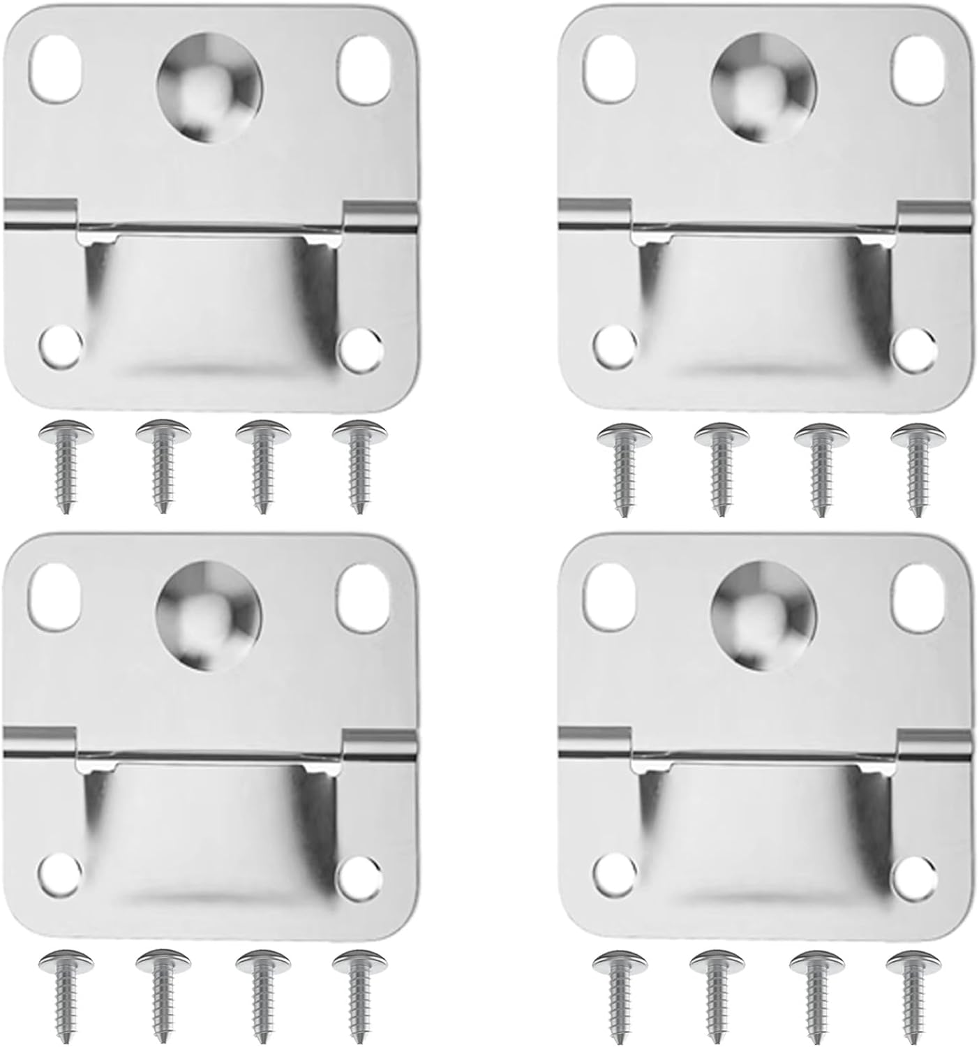 Cooler Hinge Stainless Steel Set Replacement for Coleman Cooler (With Screw Set) image number 5