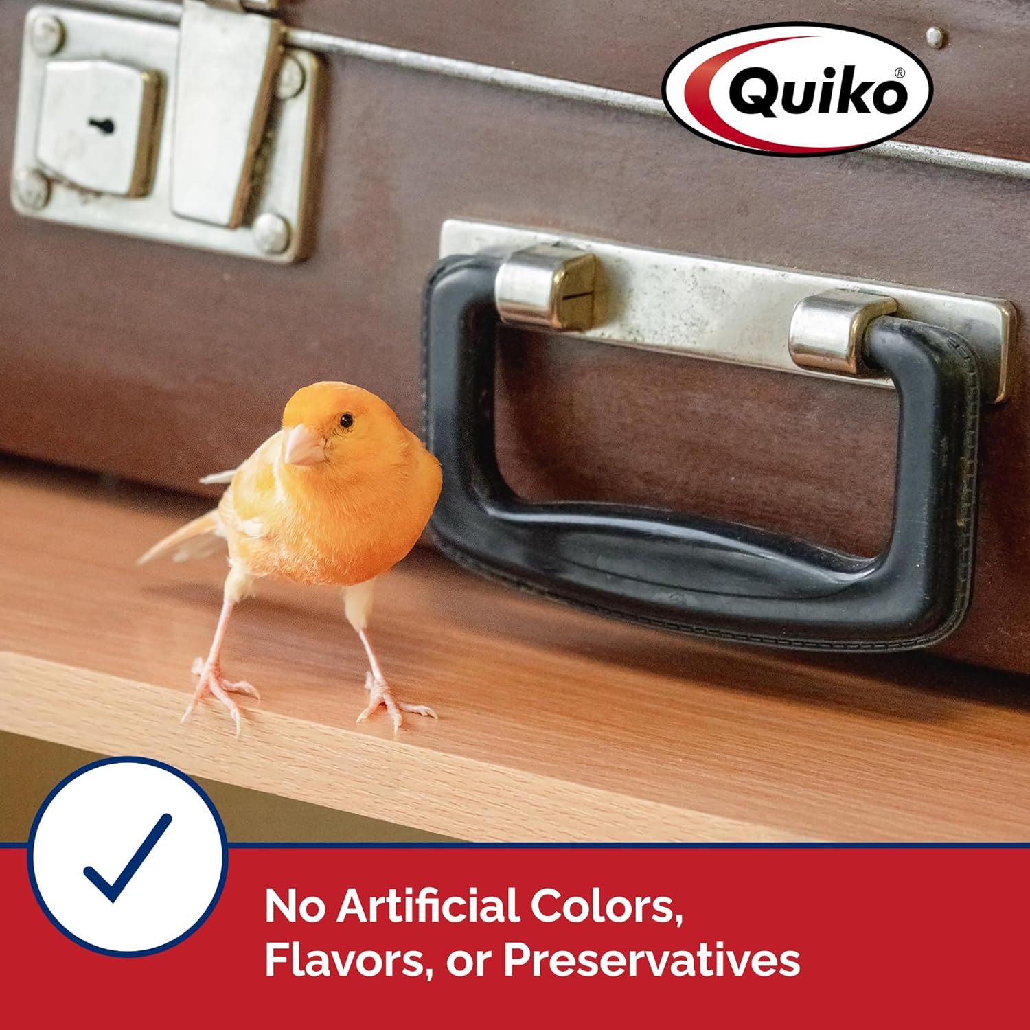 Quiko Special Red Egg Food Supplement, Red-Factor Formula with Canthaxanthin for Canaries, 1.1 Lb. Pouch image number 5