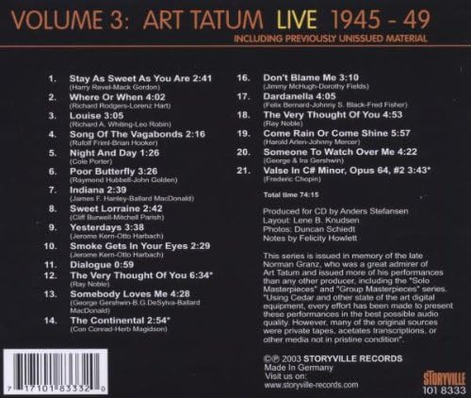 Live Volume 3: 1945-1949 image number 1