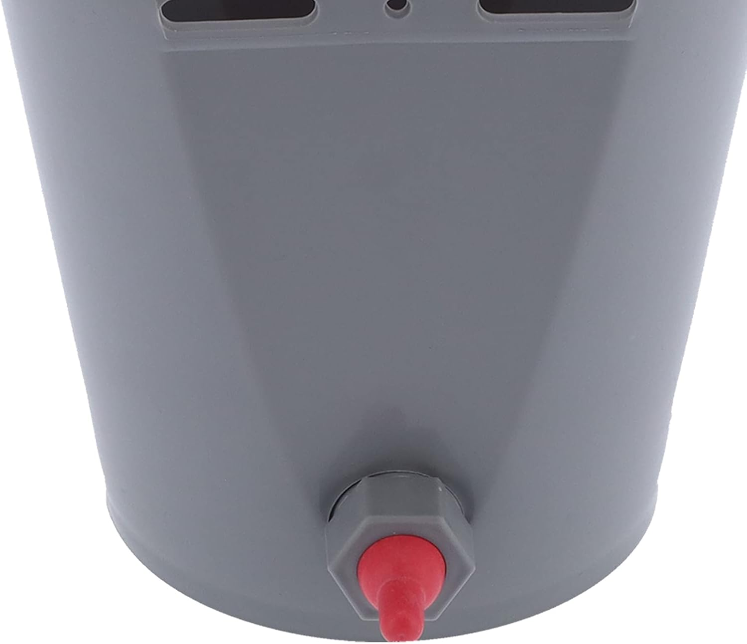 Calf Feed Bucket, Large Capacity Animal Feeder 8L Plastic Feed Pail with Nipple Check Valve for Cattle Sheep Livestock Farm Use (For Sheep) image number 1