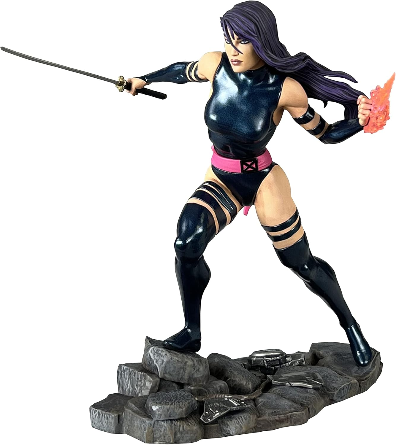 Diamond Select Toys Marvel Gallery Comic Psylocke PVC Statue, 10-Inch Size image number 1