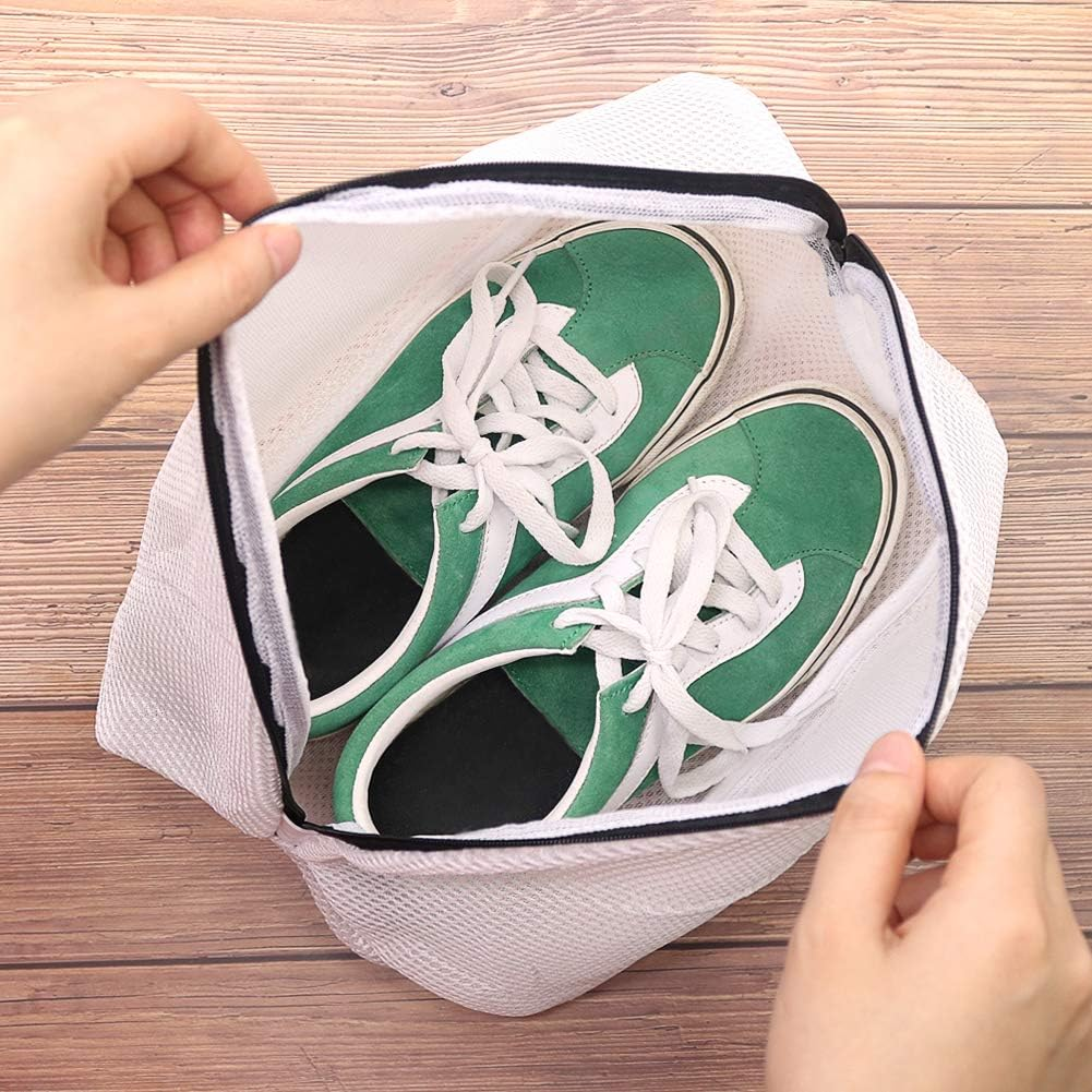 Tenn Well Shoe Washing Bags, Set of 3 Reusable Mesh Shoe Laundry Bags for Sneakers, Trainers, Running Shoes, Fit up to Men&rsquo;S Size 12 image number 1