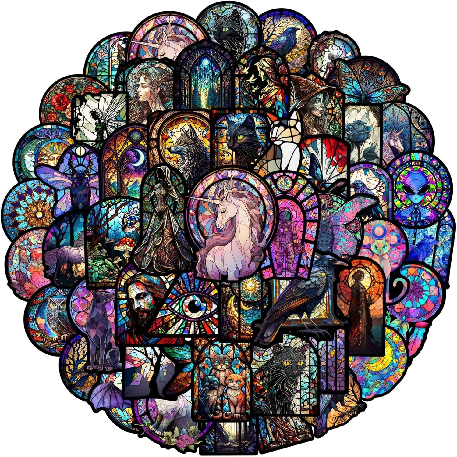 50Pcs Superhero Stickers for Laptop Decals, Avengers Stickers for Teens, Boys, Adults, Waterproof Vinyl Computer Stickers for Laptop Luggage Computer Stickers Decals Party Favors.