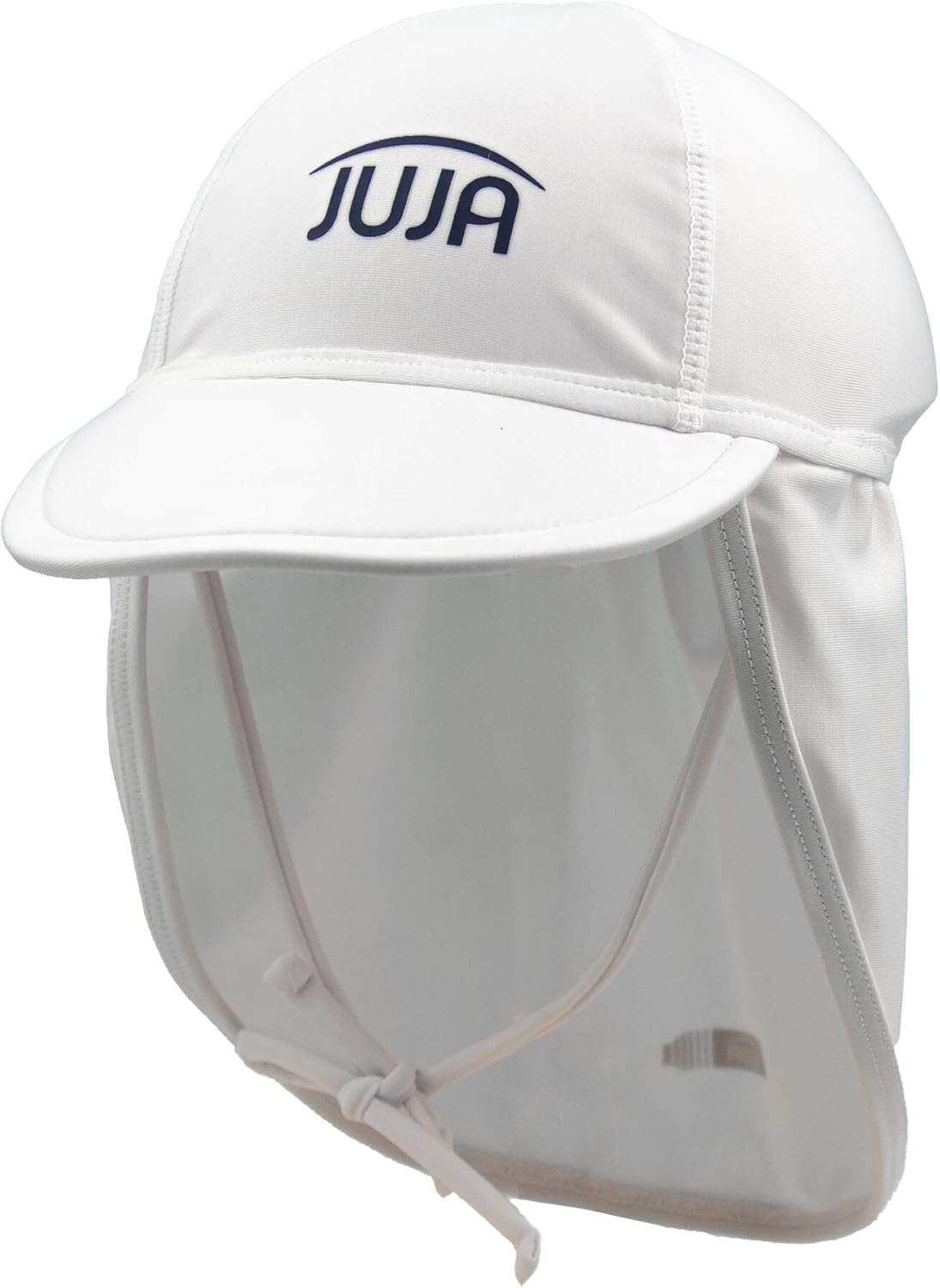 JUJA - UV Sun Hats for Babies and Children - from 0 to 3 Years - Leopard Brown, Pink, White and Blue with Drawstring - UPF 50+ Protection - with Neck Protection image number 3