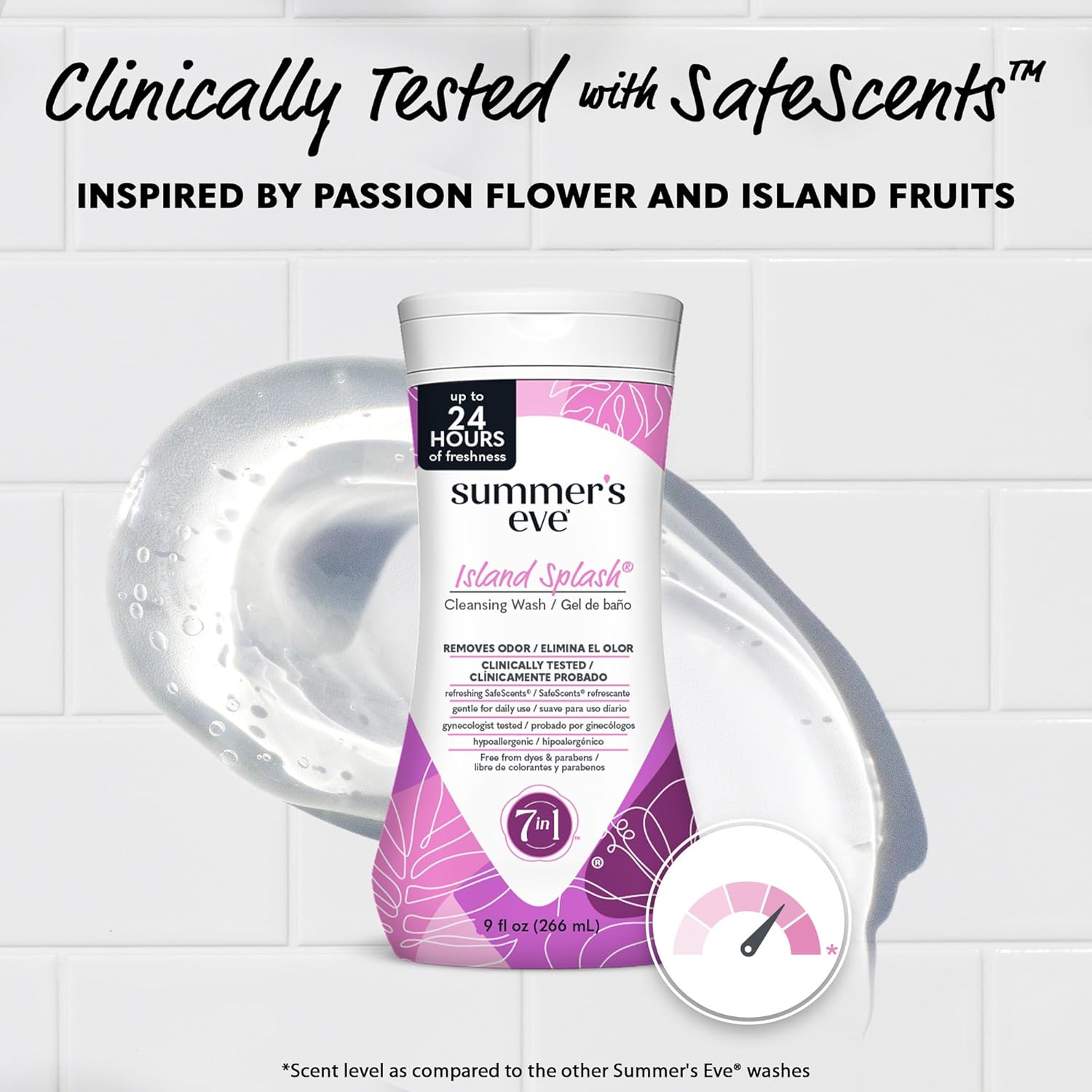 Summer'S Eve Cleansing Wash, Island Splash, 9 Oz, 12 Pack image number 4