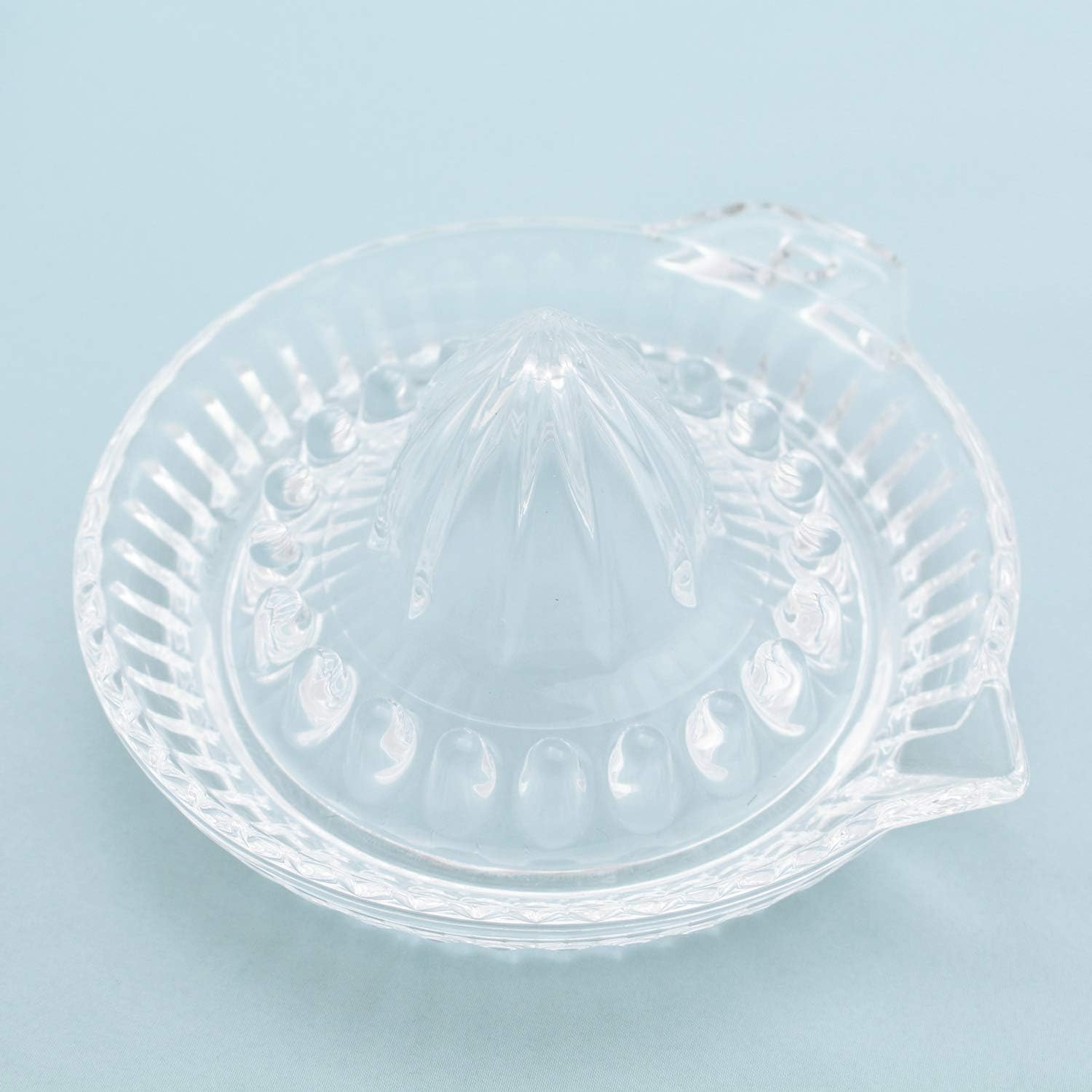 Toyo Sasaki Glass P-SGK-101-N Juicer/Squeezer, Clear, 5.5 X 5.6 X 2.8 Inches (13.9 X 14.3 X 7 Cm), Round, Lemon Squeezer, Dishwasher Safe, Made in Japan image number 4