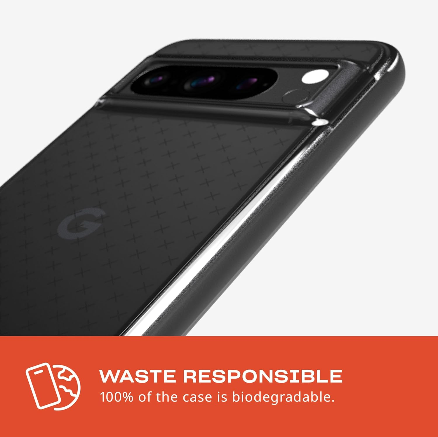 Tech21 Evo Check for Google Pixel 8 Pro -Impact Protection Case - Smokey Black image number 3