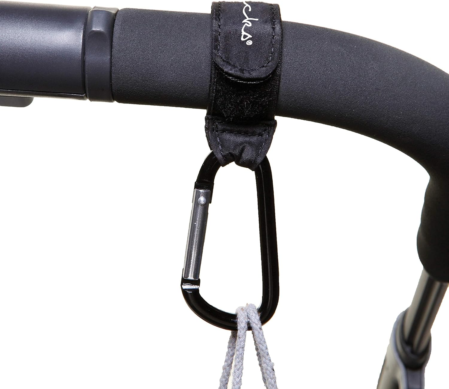 Little Chicks Stroller Hooks Clip Carabiner - Purse and Bag Hanger - 2 Pack - Model CK095 image number 3