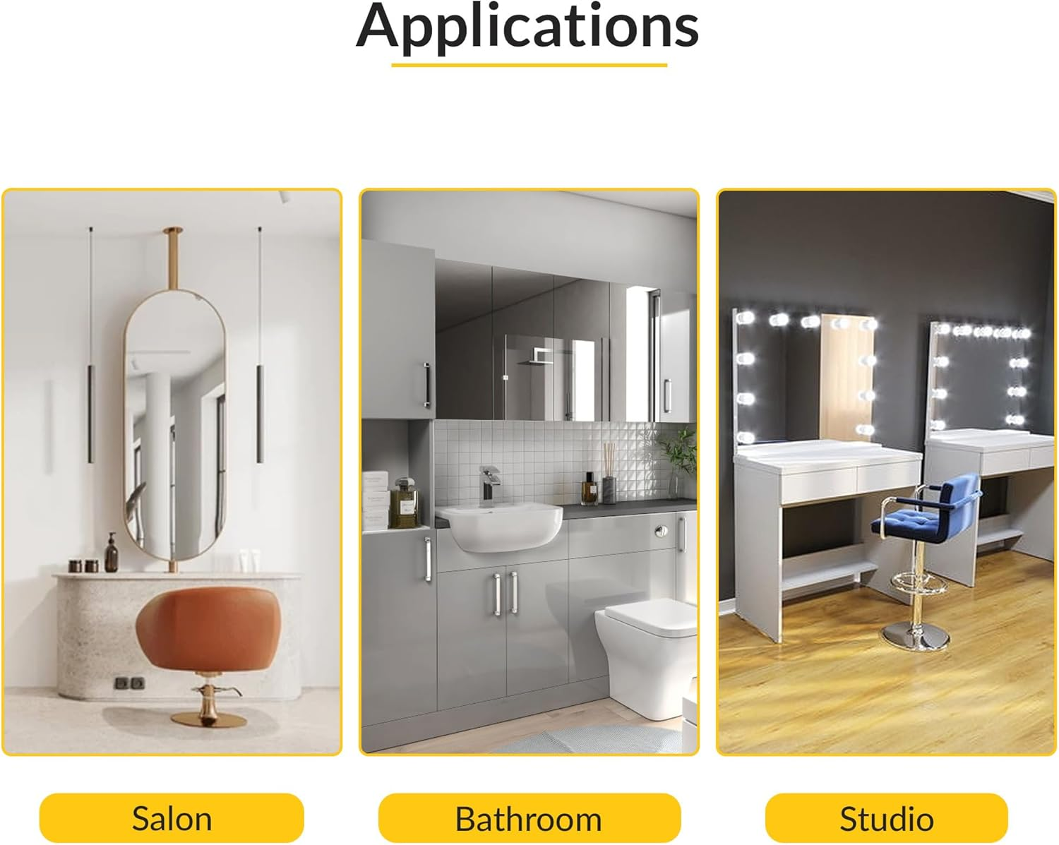 Brixwell PNV14CH 14" W X 22" H Pivot-N-Vue Double Hinged Mirror Rectangular Polished Chrome image number 5