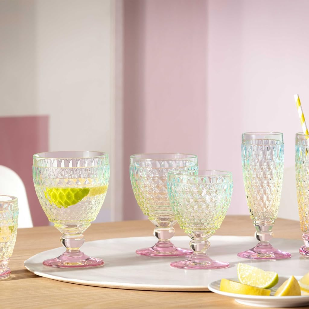 Villeroy & Boch - Boston Pearl Champagne Glass Pearlescent Colour, Dishwasher-Safe, Glass for Champagne or Sparkling Wine, Prosecco, Champagne Flute, Champagne & Crystal image number 4