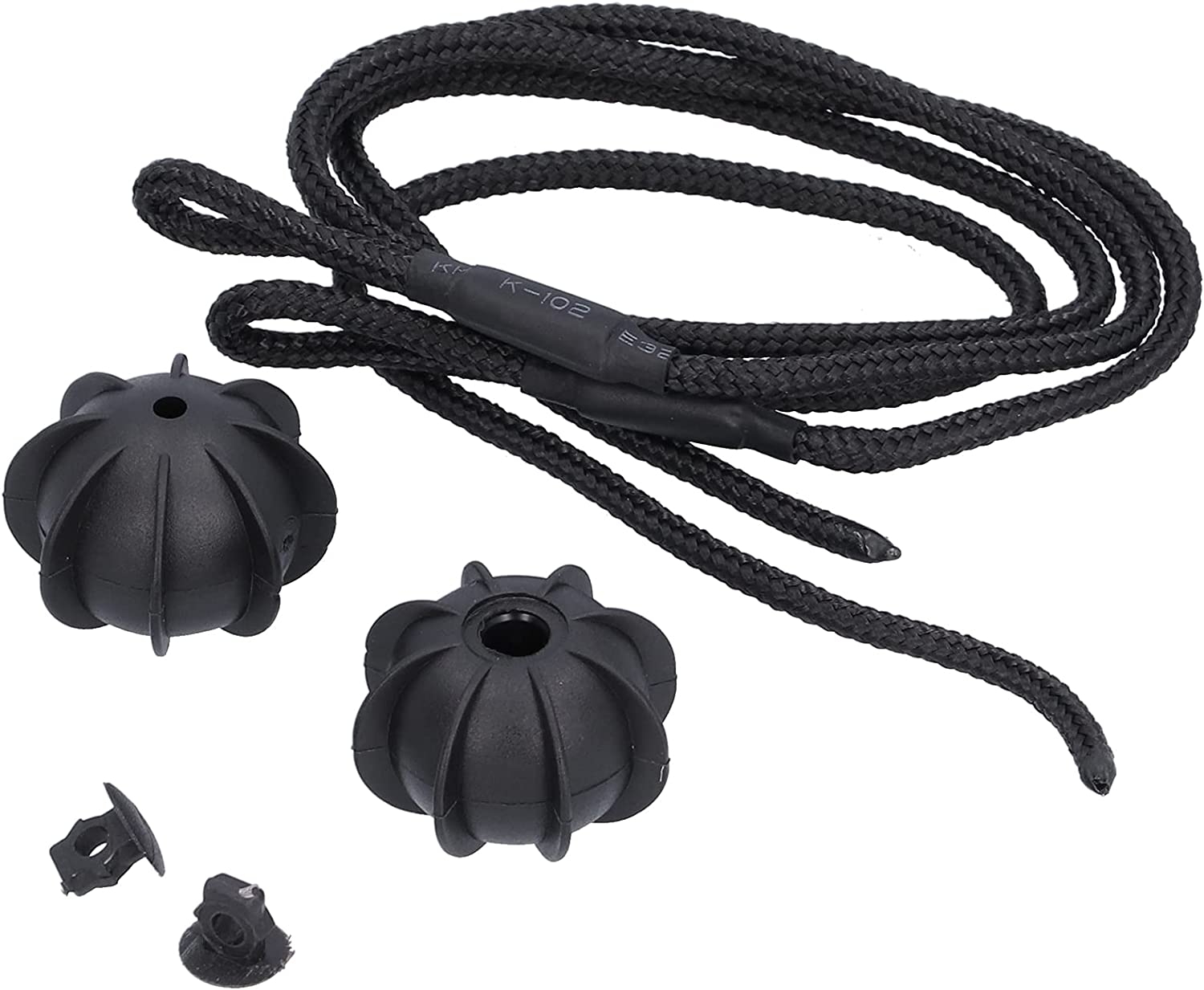 Parcel Shelf Strap, 2Pcs Wearproof Anticorrosion Rear Parcel Shelf String Reliable Replacement for MK6 for Repair image number 4