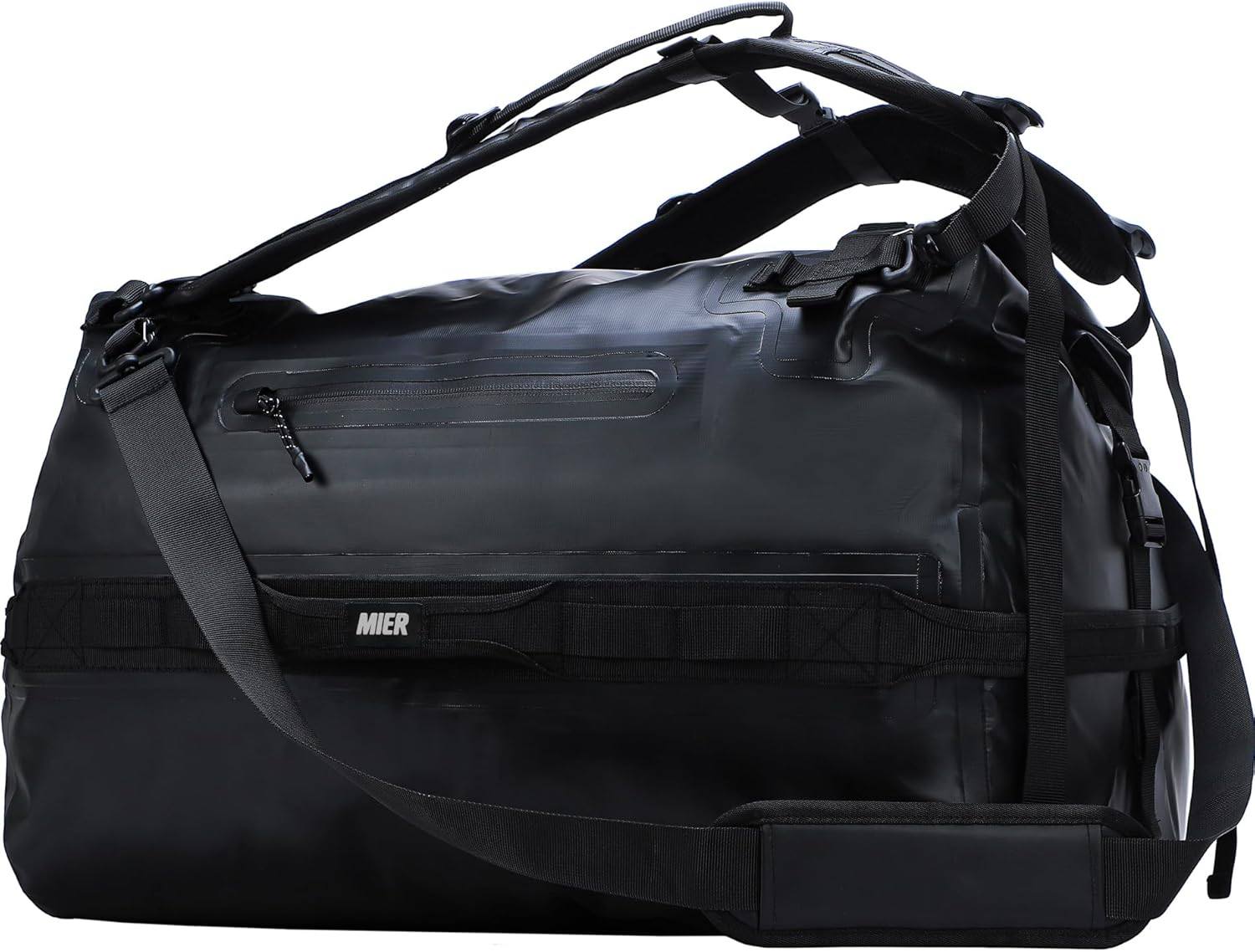 MIER Large Waterproof Duffel Bag Rolltop Dry Backpack Duffle Bags for Kayaking, Rafting, Boating, Swimming, Camping, Travel, Gym, Beach, 80L