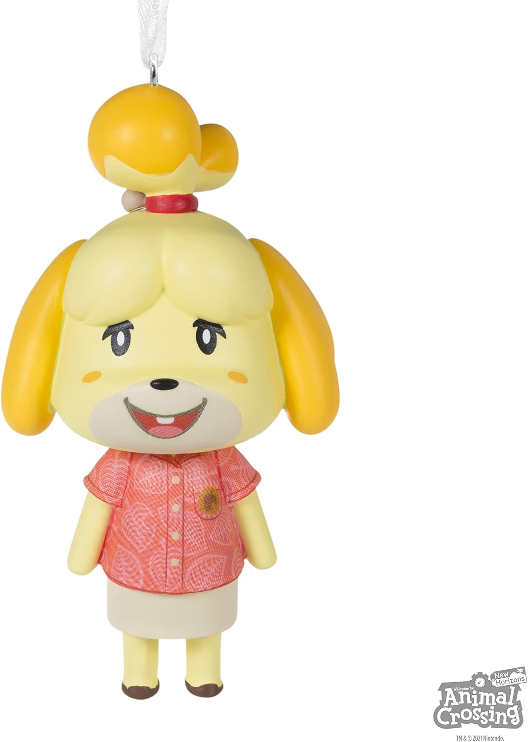 Hallmark Nintendo Animal Crossing Isabelle Christmas Ornament image number 4