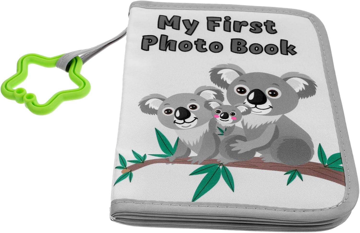 Kisangel Cloth Photo Album Soft Growth Record Book Boy Girl Memory Album for Parent-Boy Girl Photos Newborn Keepsake image number 1