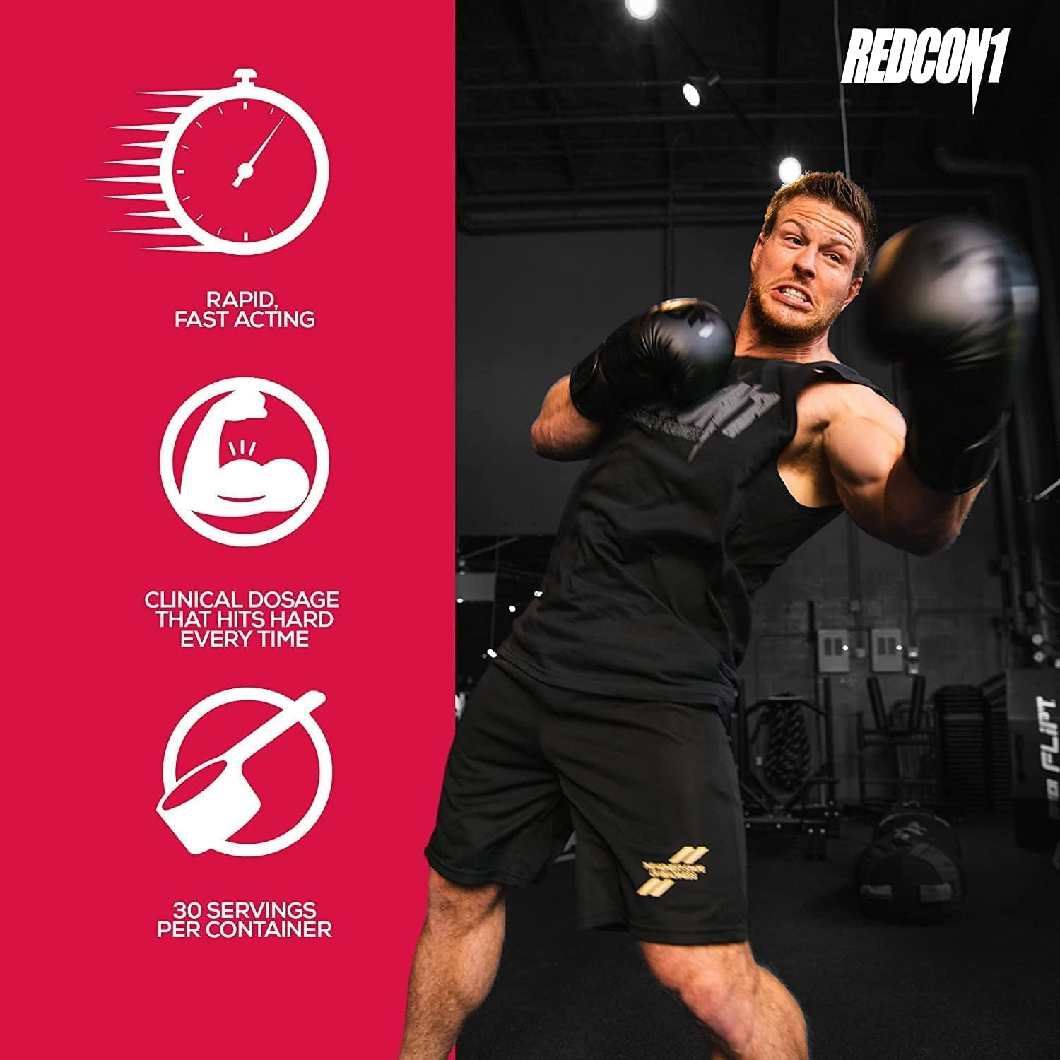 REDCON1 - Double Tap - Fat Burner - Muscle-Preserving Fat Burner, Thermogenic Weight Loss Supplement &ndash; Keto Friendly, Appetite Suppressant - for Men and Women - 40 Servings (Strawberry Mango)