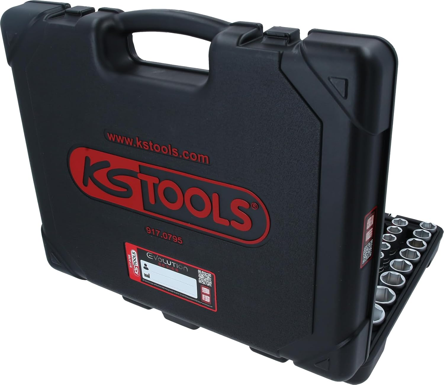 KS Tools 917.0795 1/4" + 3/8" + 1/2" Socket Set, 195 Pcs image number 2