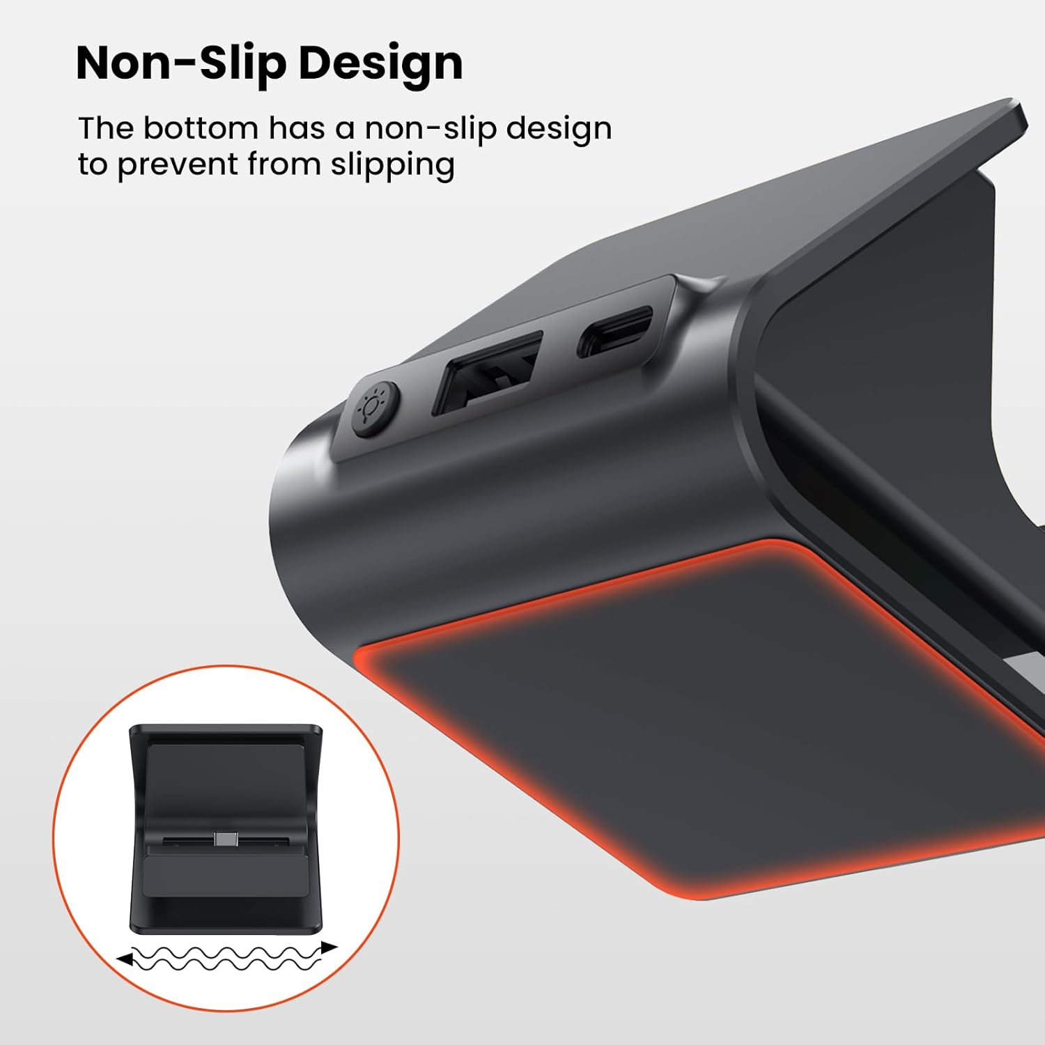 GEEKERA Switch Charging Station for Nintendo Switch 2, Docking Station with RGB Lights and Type-C Cable, Portable Charger Dock, Switch Accessories for Easy Console Charging image number 5