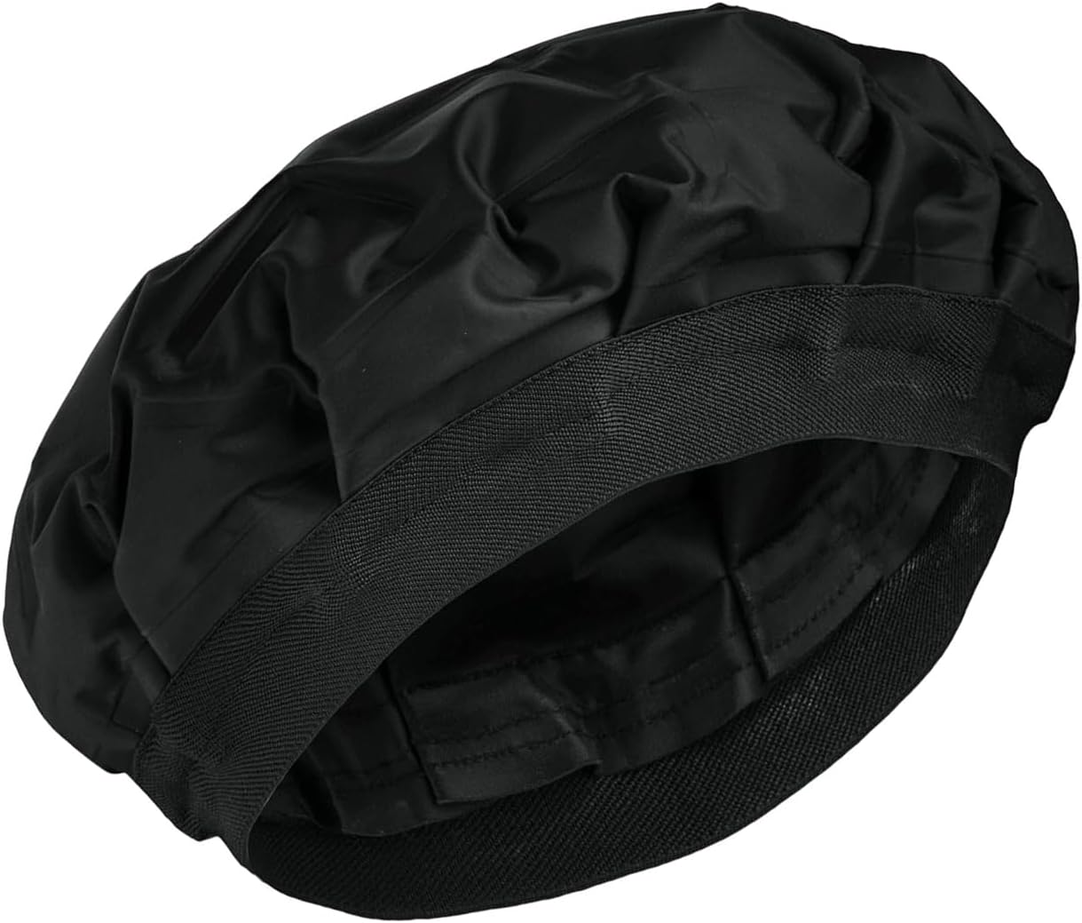 Yharnamite Deep Conditioning Heat Cap, Microwavable Heat Bonnet, Cordless Deep Conditioning Cap, Cordless Portable Cap for Natural Curly Textured Hair Care, Drying, Styling, Curling (Black)