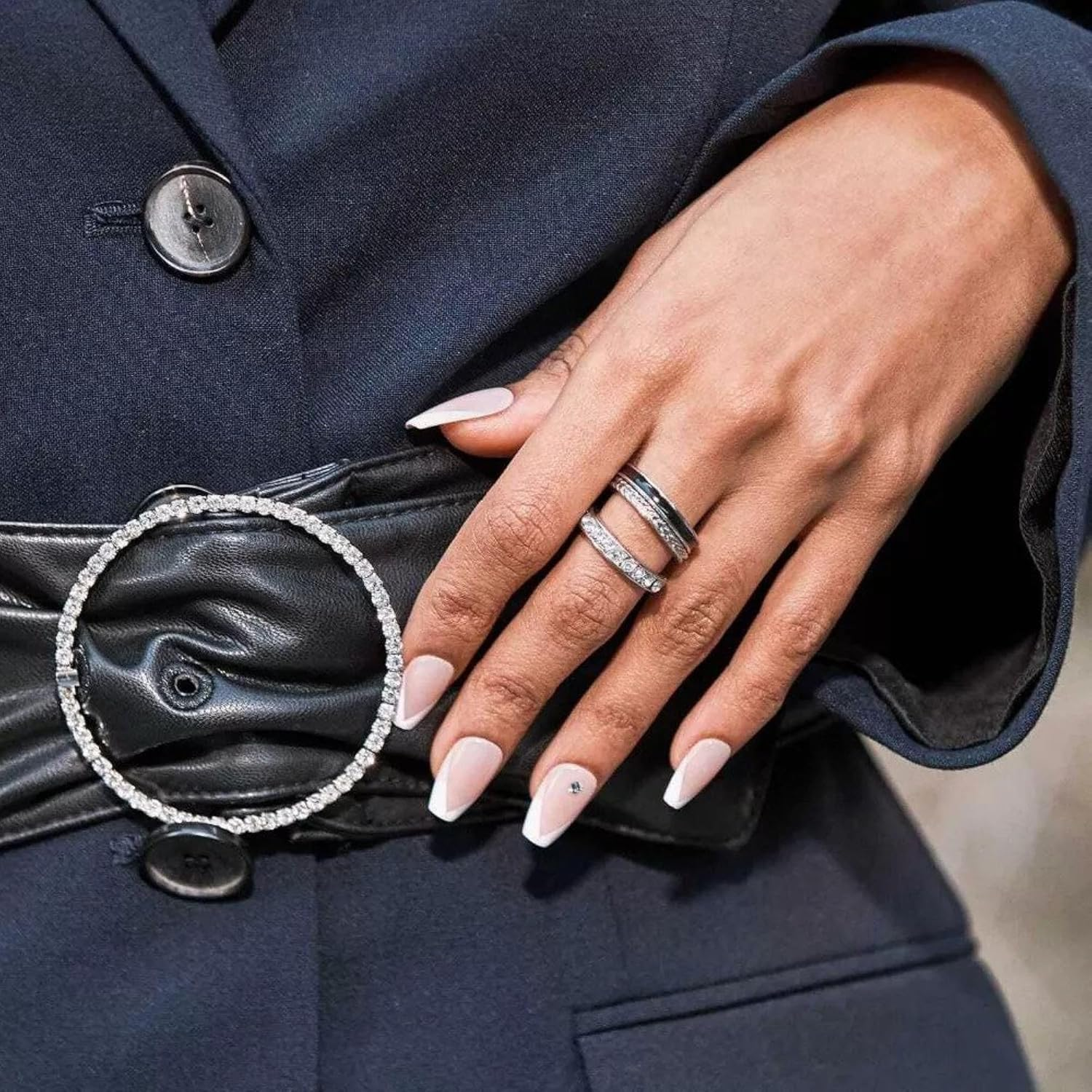 KISS Impress Nails so French |KIMM04| image number 4