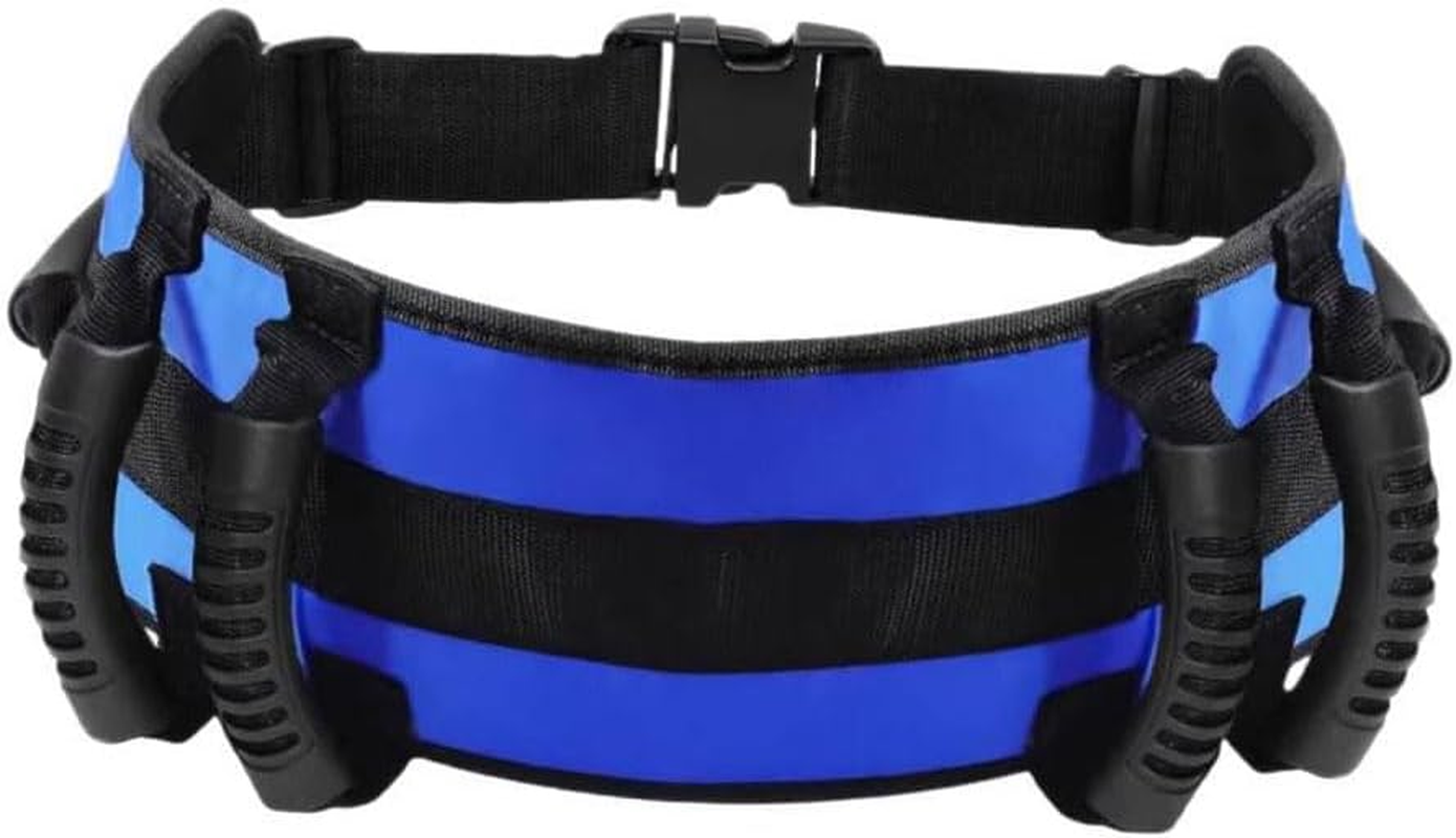 Gait Belt for Seniors with 6 Handles &ndash; Medical Transfer Belt with Quick Release Buckle, Non-Slip Safety Lift Belt for Elderly, Disabled, Bariatric, Physical Therapy, Patient Assist image number 6