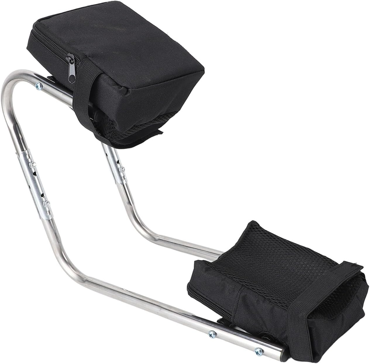 Garden Seat and Kneeler, Stainless Steel Folding Knee Seat Gardening Tool Ergonomic Ankle Support Multifunctional Knee Seat Leg Brace, Gardening Gifts for Parents and Loved Ones image number 3