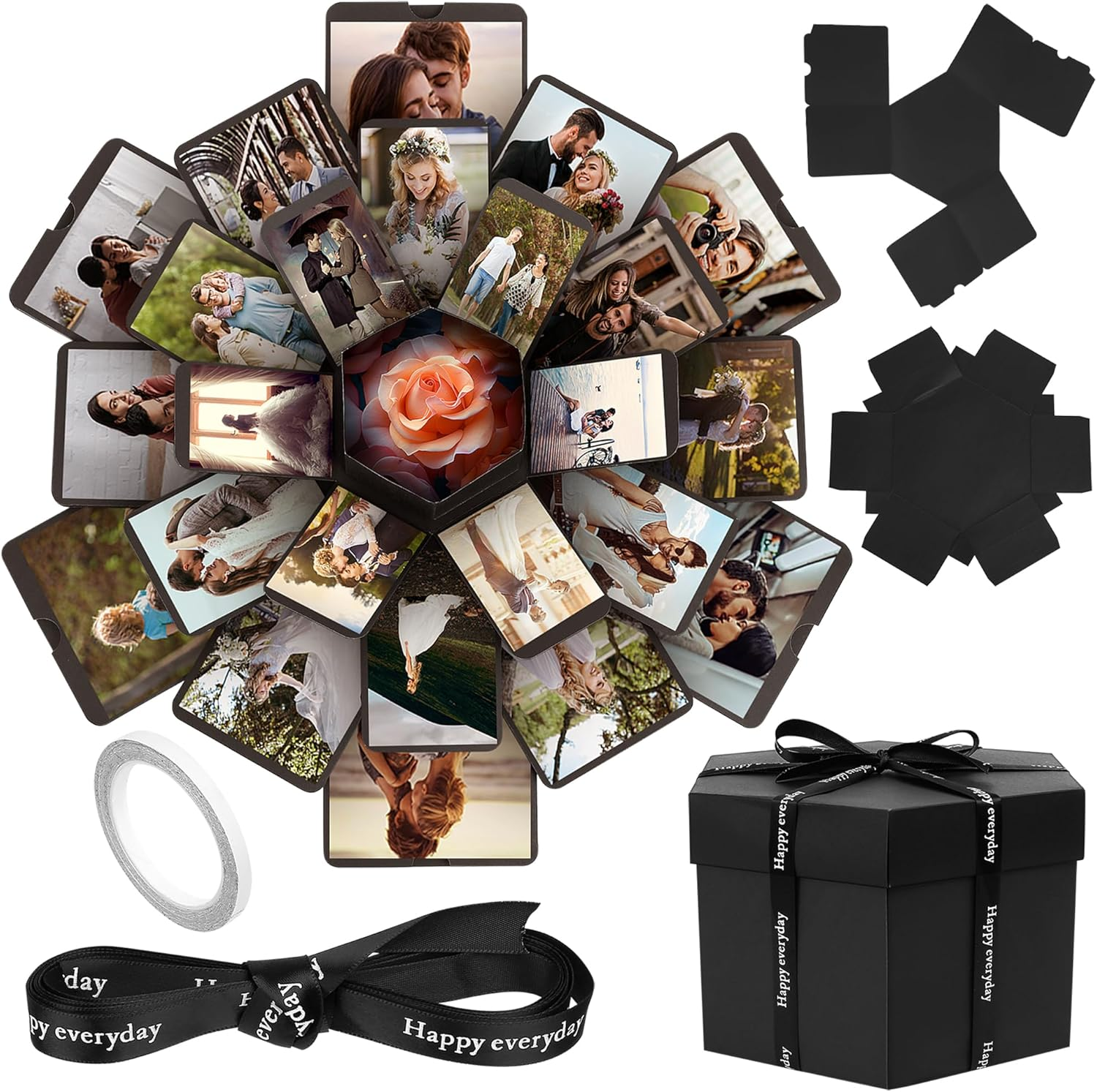 Explosion Gift Box Cajas Grandes Para Regalos Sorpresa Suitable for Marriage Proposal, Valentine'S Day or Birthday Gifts image number 3