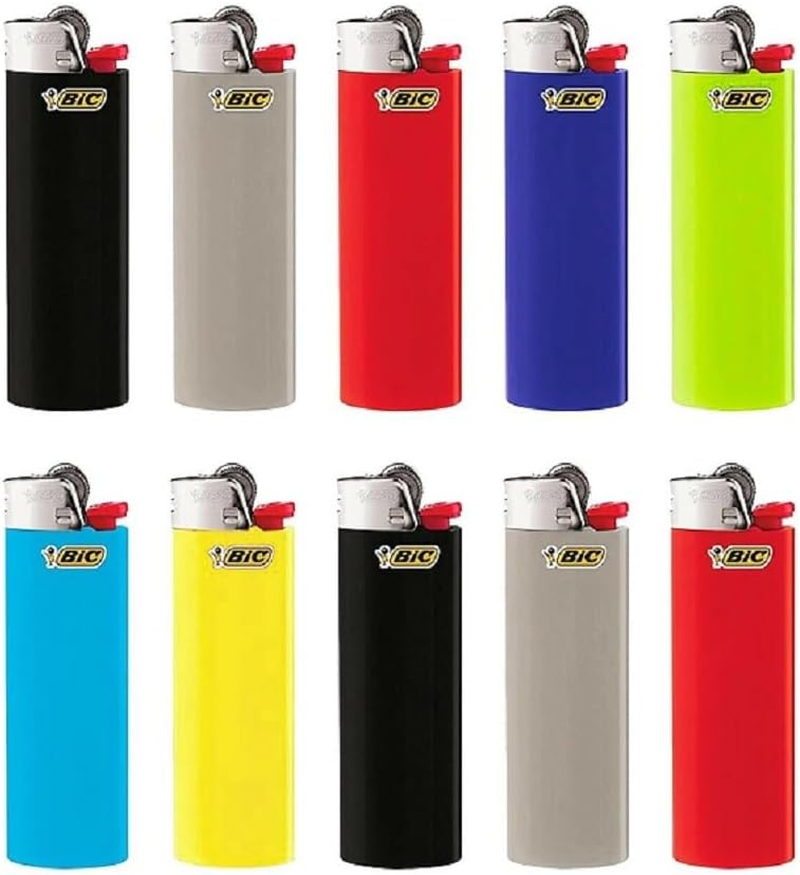 10X Bic Lighters Genuine J26 Maxi Cigarette Lighter