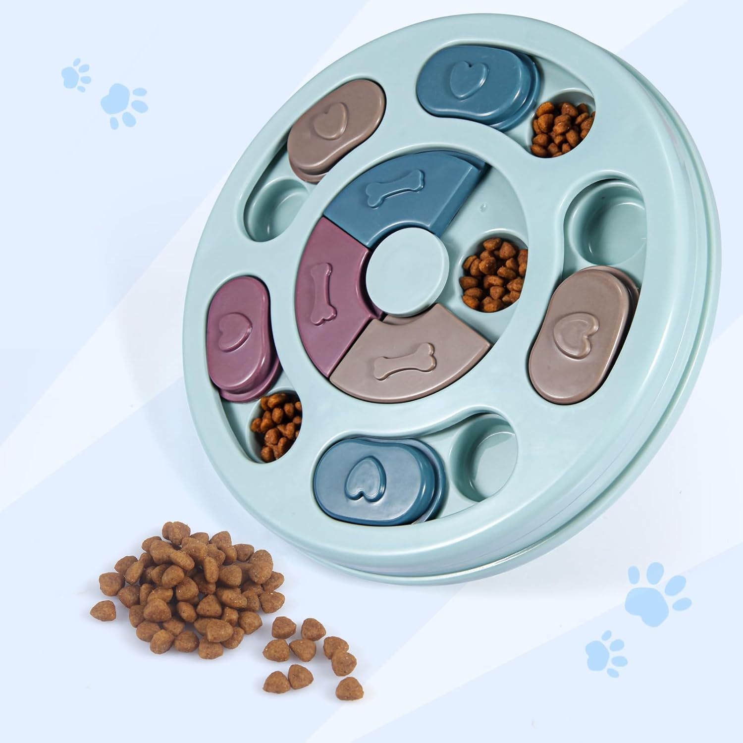 Dog Toys for Puppies, Interactive Dog Toys for Training, Dog Enrichment Toys for Large Medium Small Smart Dogs, Pet Puzzles Toys for Dogs Mental Stimulation, Dog Cat Treat Toy Brain Games