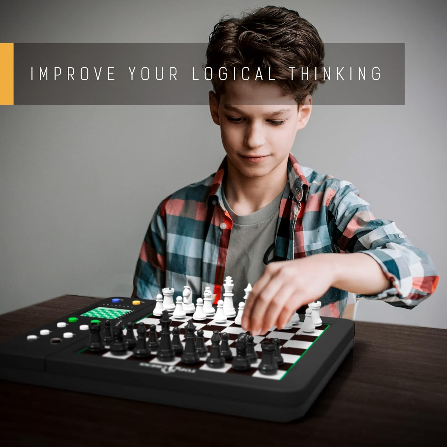 TOP 1 Chess Board Electronic Chess Games, Talking Coach Electronic Chess Board with Multi-Level Skills, Best Electronic Chess Set for Players of All Levels Ages Kids and Adults image number 4
