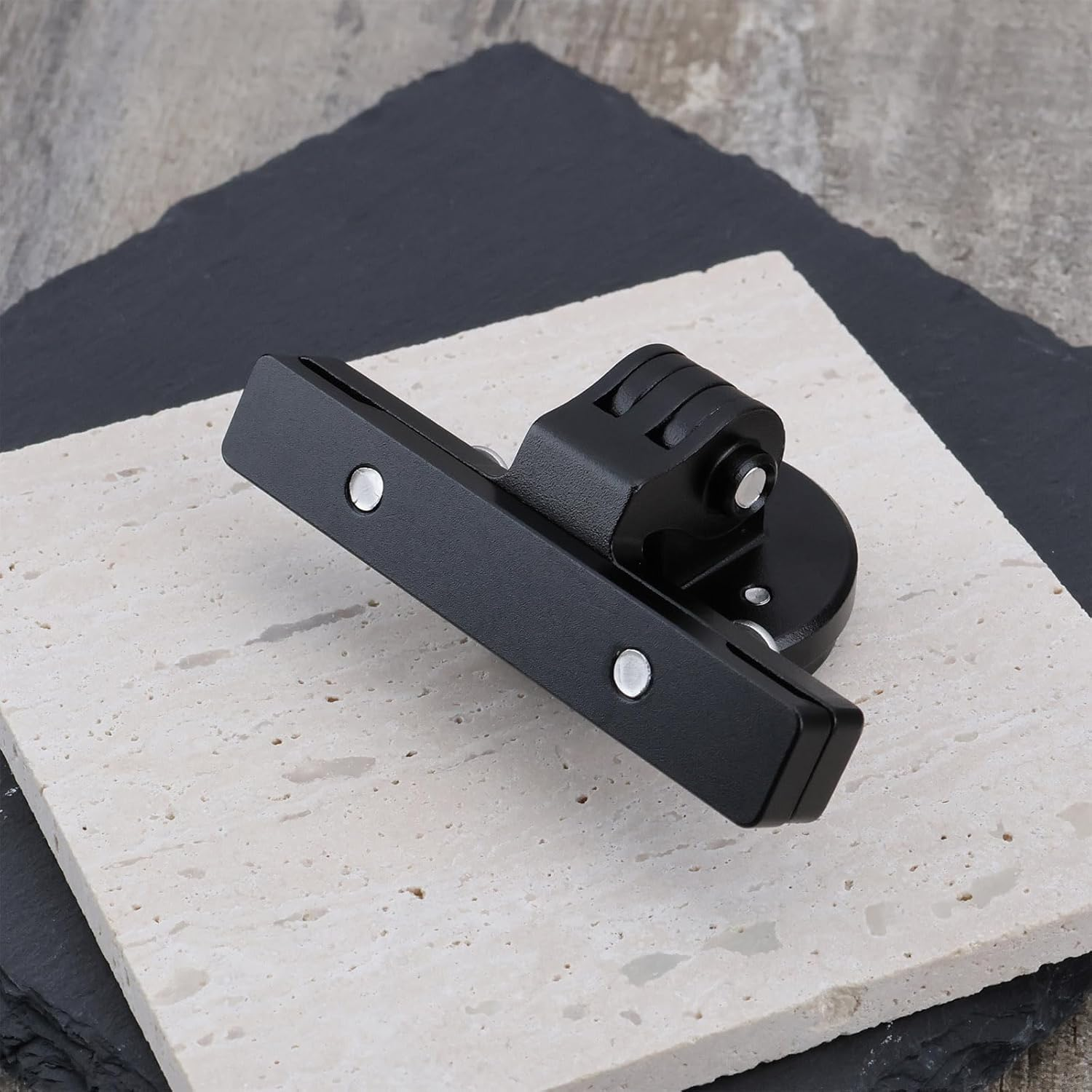 Create Idea 1Pc Bike Light Saddle Mount Aluminum Alloy Adjustable Bike Rear Light Racks Mount Compatible with Garmin Varia RTL515 RTL510 RVR315 Edge Explore (SWAT) image number 1