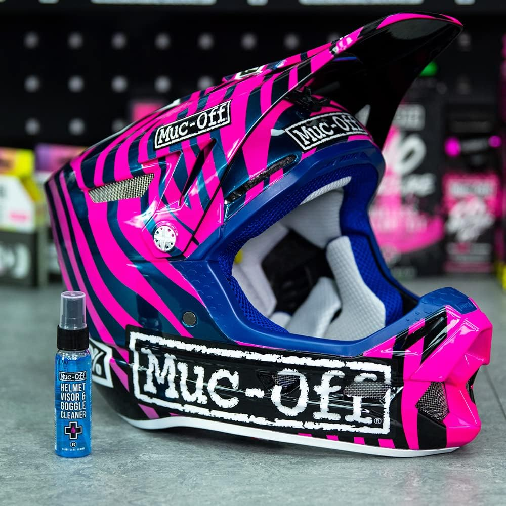 Muc-Off 202 Visor, Lens & Goggle Cleaning Kit, Blue, 0.030 L image number 5