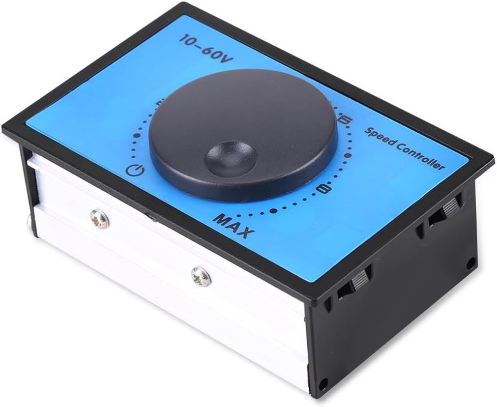 Motor Speed Controller, 20A 10-60V 12V 24V 36V 48V PWM DC Motor Speed Controller Regulator Switch Module PWM Motor Speed Regulator image number 2