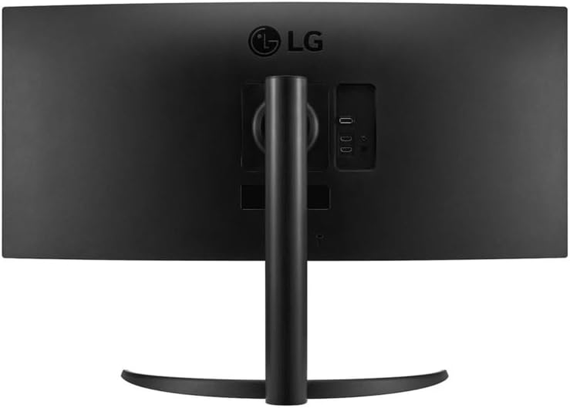 34" LG 34BP65C-B Ultrawide UWQHD 160Hz VA Curved Gaming Monitor Black image number 1