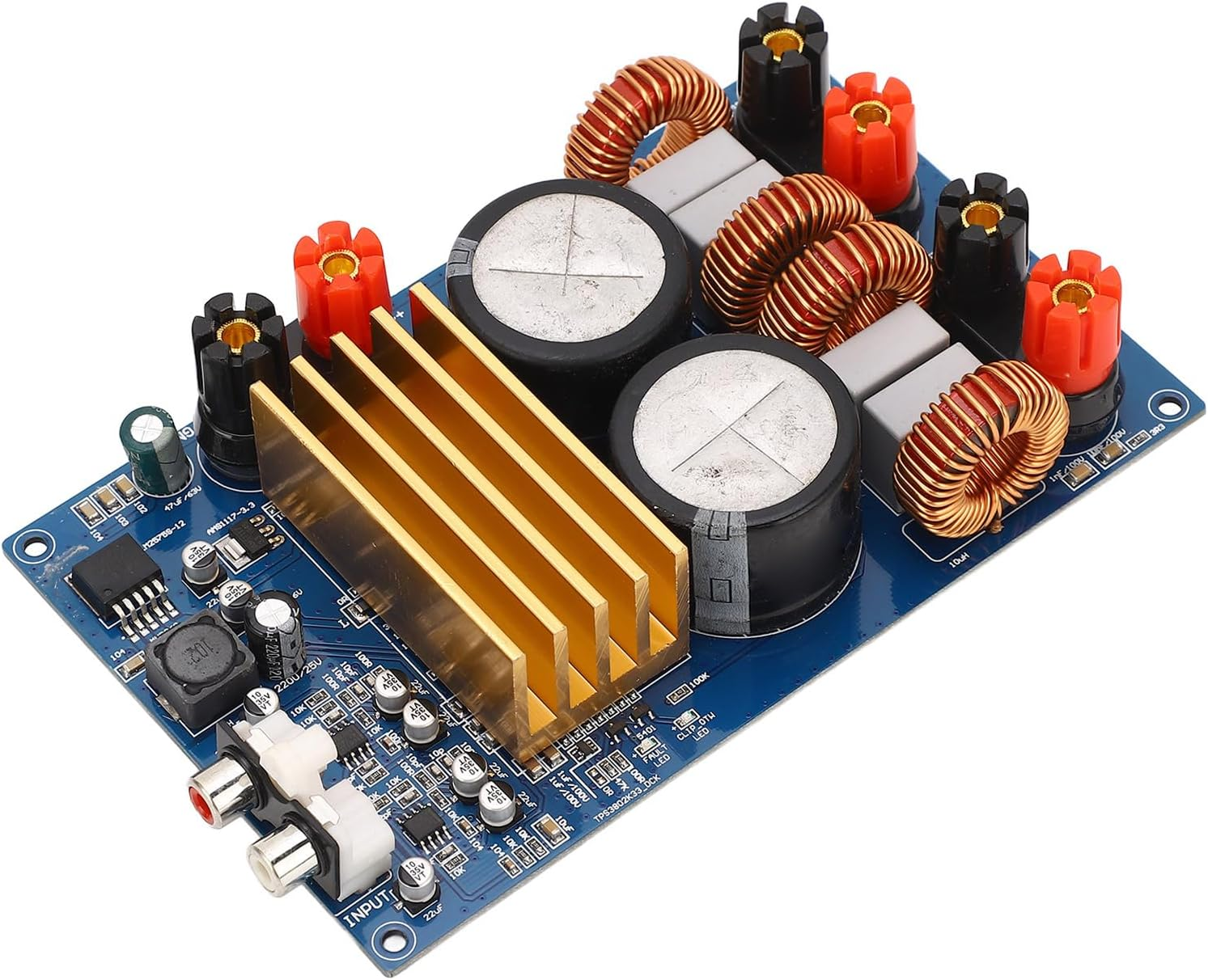 EVTSCAN Amplifier Board TPA3255 300W plus 300W Class D Digital Amplifier Audio Board, for Home Theater DC48V