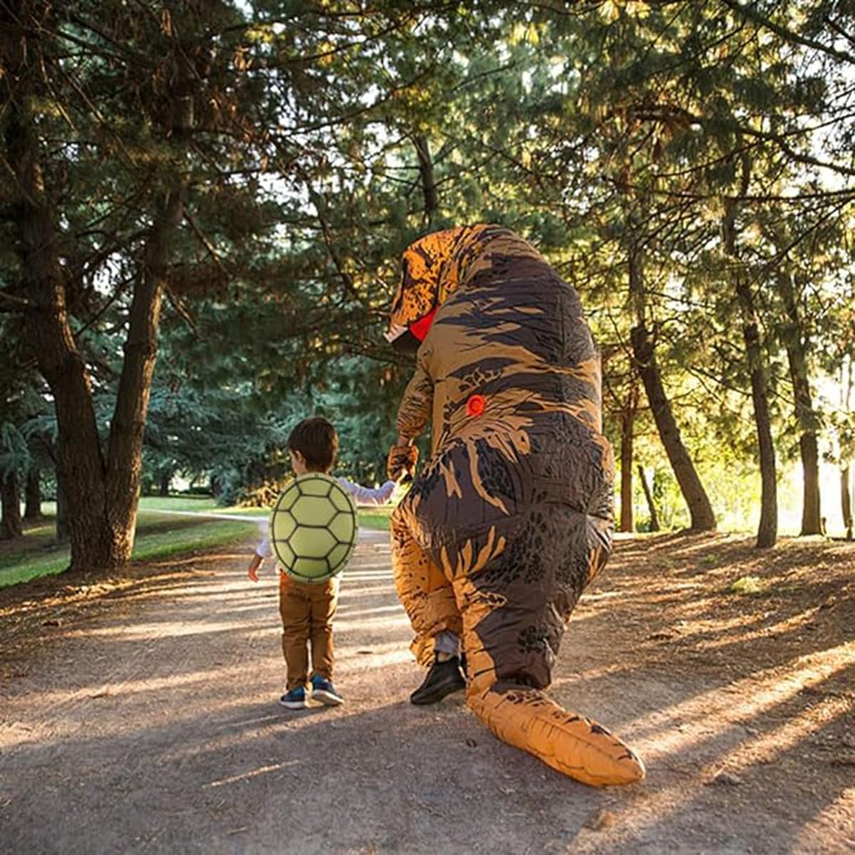 Halloween Turtle Shell Costumes for Kids 1Pcs Cosplay Props Turtle Shell Costumes Dancing Party Costumes image number 6