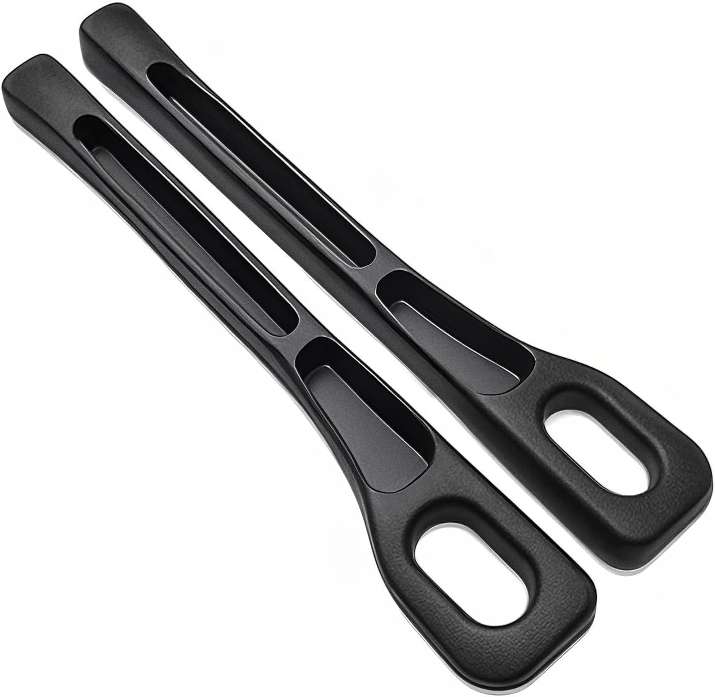 2 Pack Car Seat Gap Filler, No Drop Seat Protector with Storage Organizer and Hook Premium Soft Foam Padding for Side Gap Protection Universal Fit for All Cars (Black) image number 3