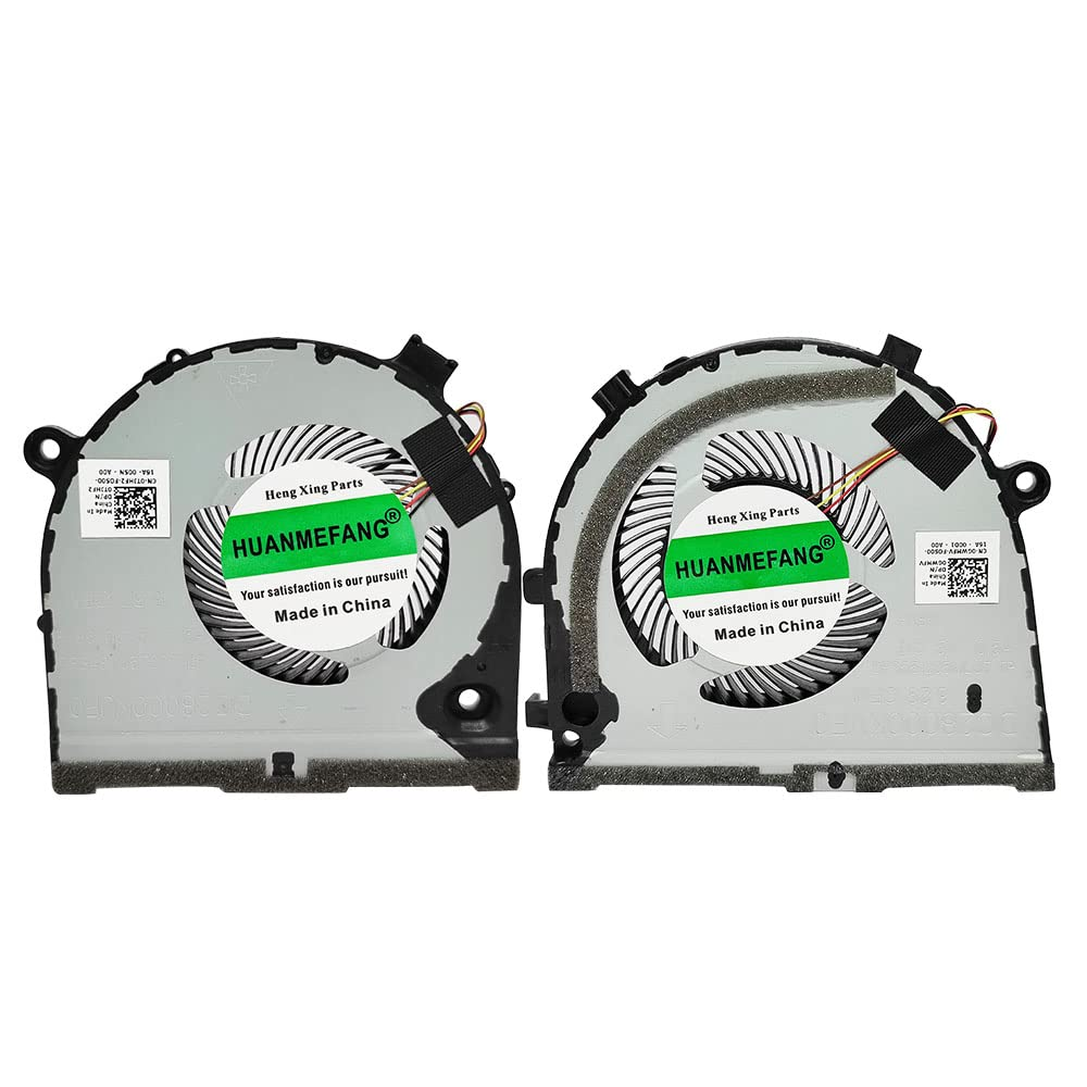 HUANMEFANG Replacement New CPU + GPU Cooling Fan for Dell G3-3579 G3-3779 G5-5587 Gaming Laptop 0GWMFV 0TJHF2 Fan image number 4