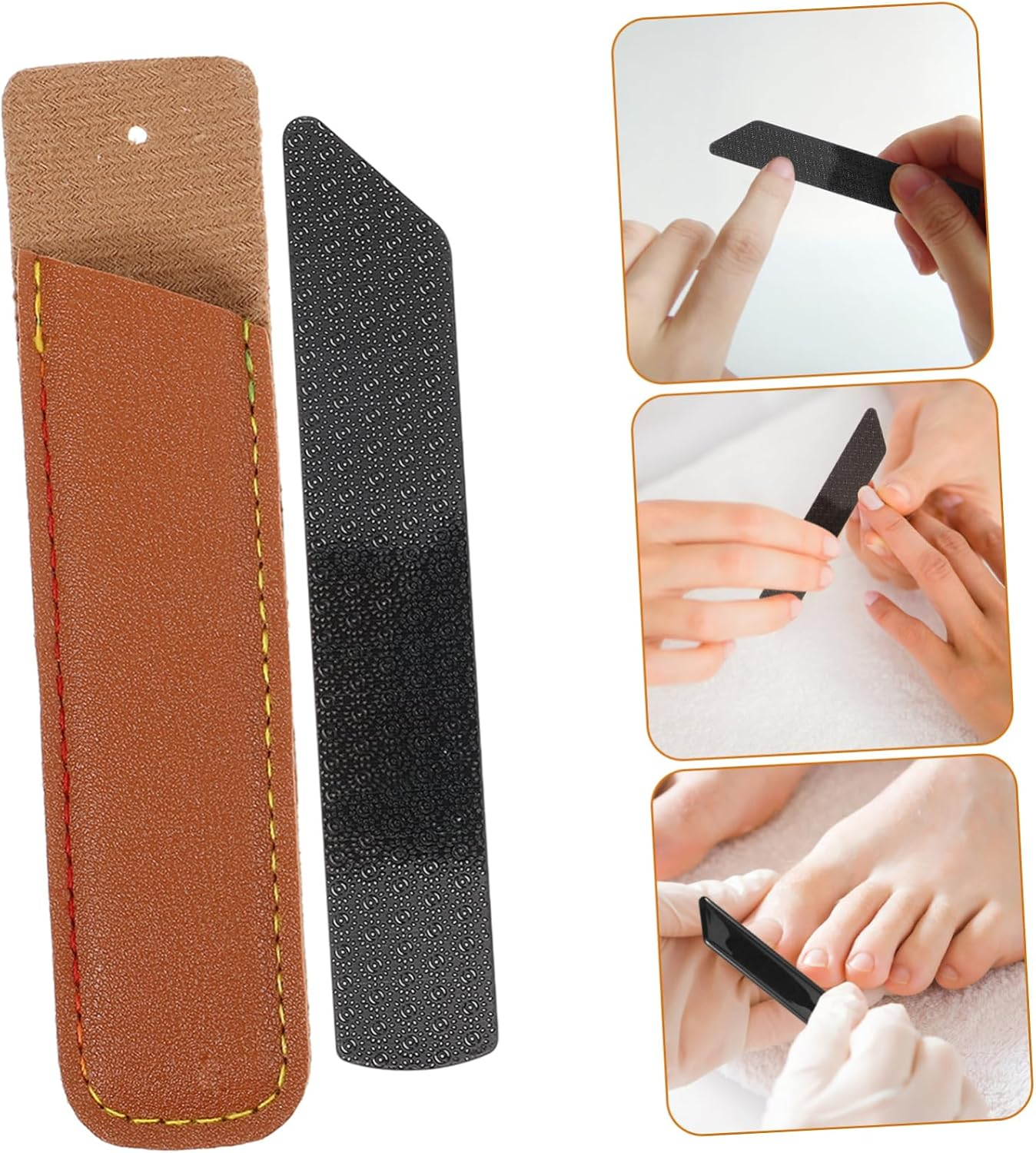 Microdermabrasion File Double-Sided Callus Remover Foot Rasp Heel Exfoliator Foot Callus Remover Tool image number 3