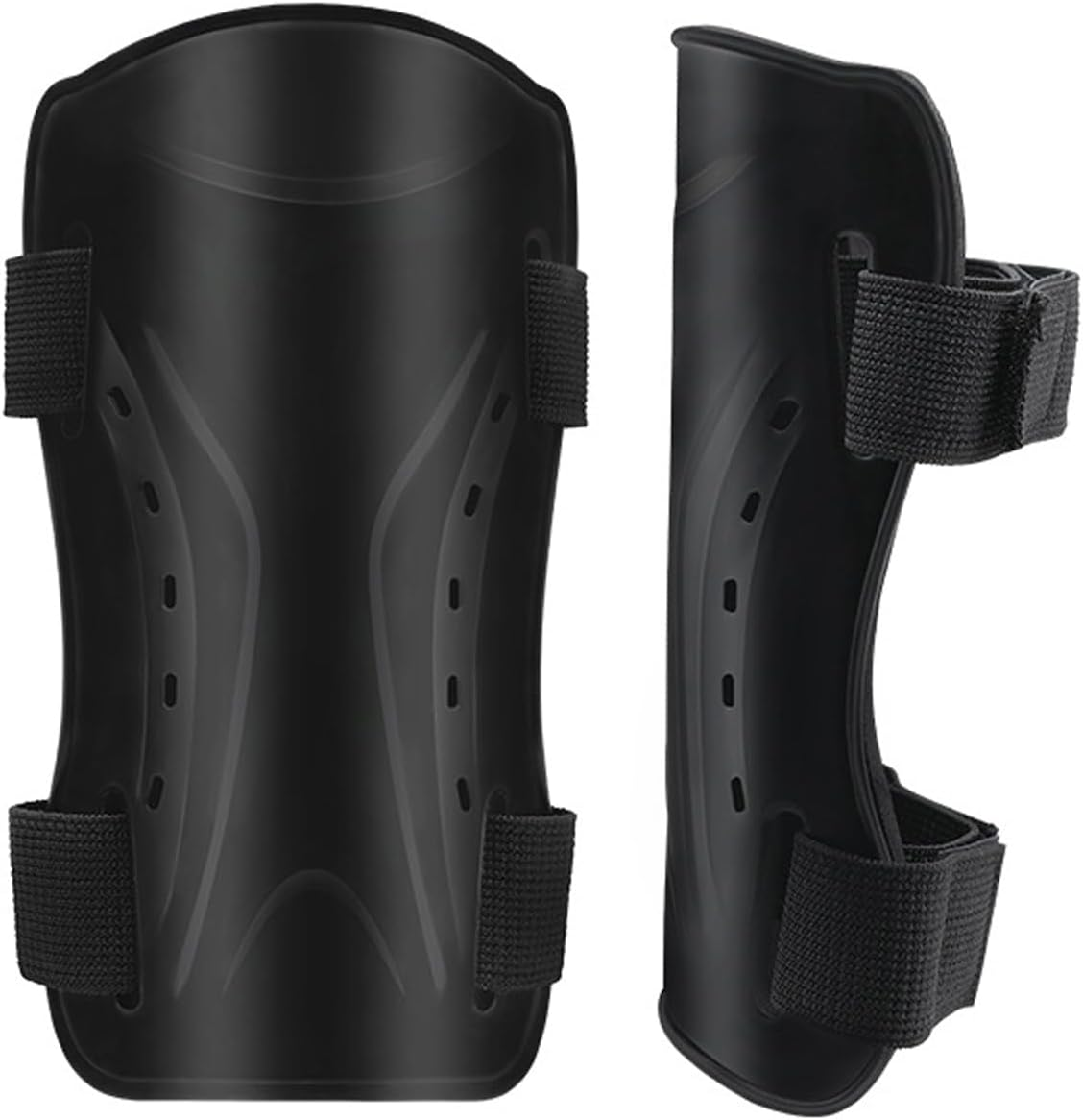 TRADERPLUS Soccer Shin Guards with Breathable EVA Cushion, Adjustable Strap image number 1