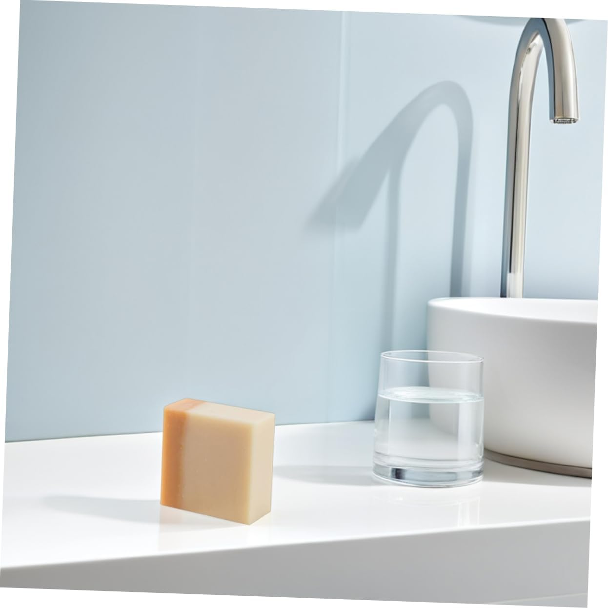 SHERCHPRY 2Pcs Handmade Bar Natural Exfoliating Bath Soap for Daily Facial Cleansing Moisturizing Nourishing Honey for Soft Skin