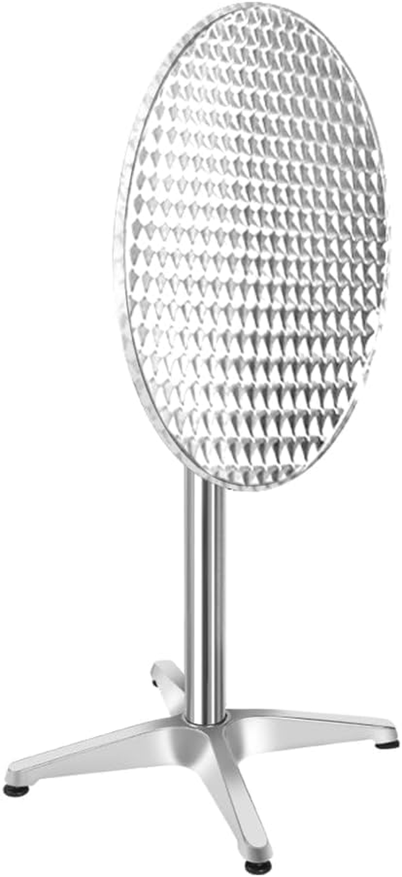 Gardeon 2Pcs Outdoor Bar Table Furniture Adjustable Aluminium Cafe Table Round image number 2