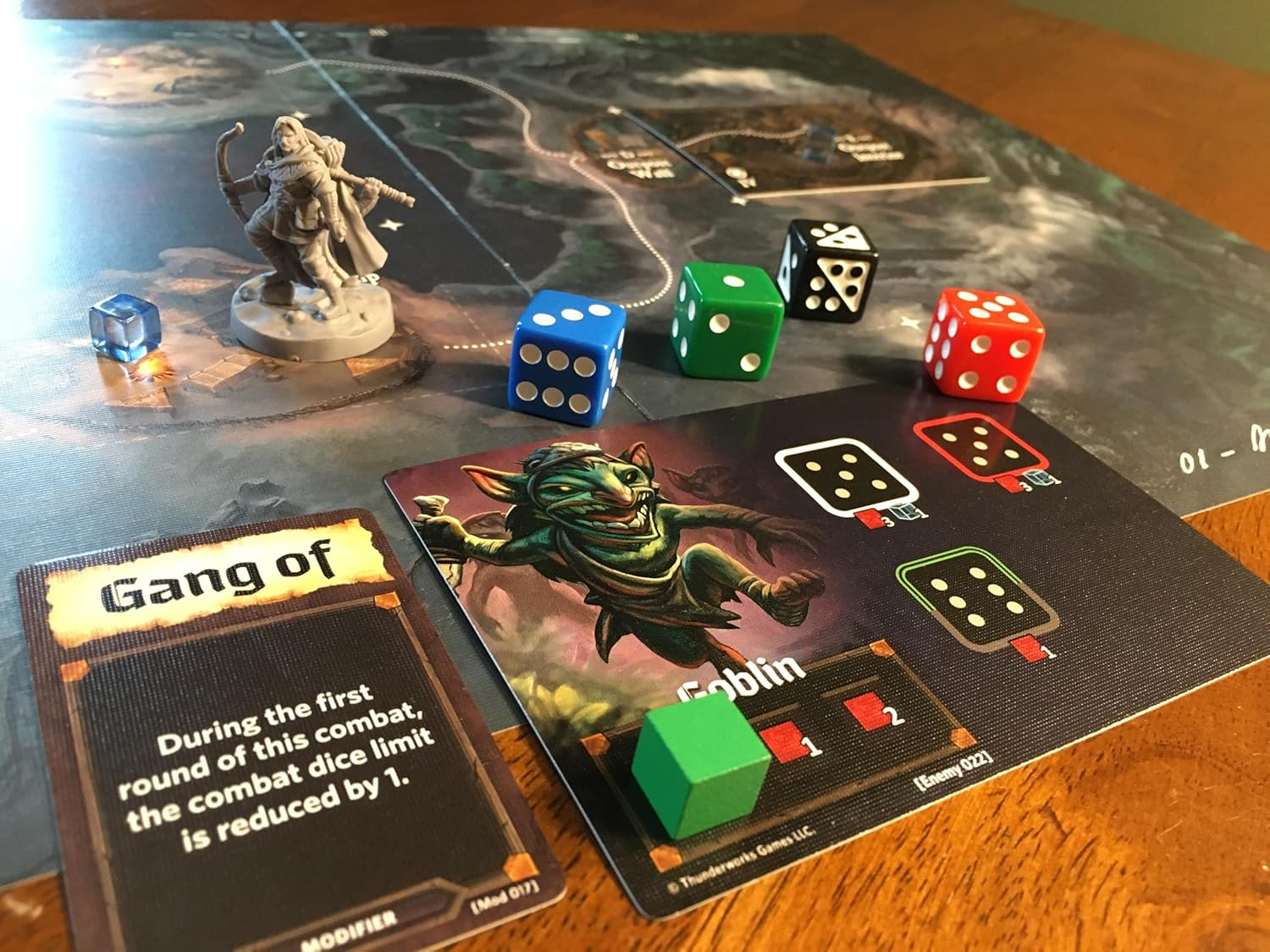 Thunderworks Games Roll Player Adventures Board Game image number 4