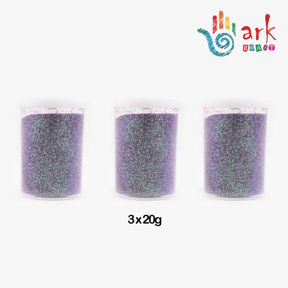 3 X Extra Fine Glitter - 20G (Violet) image number 2