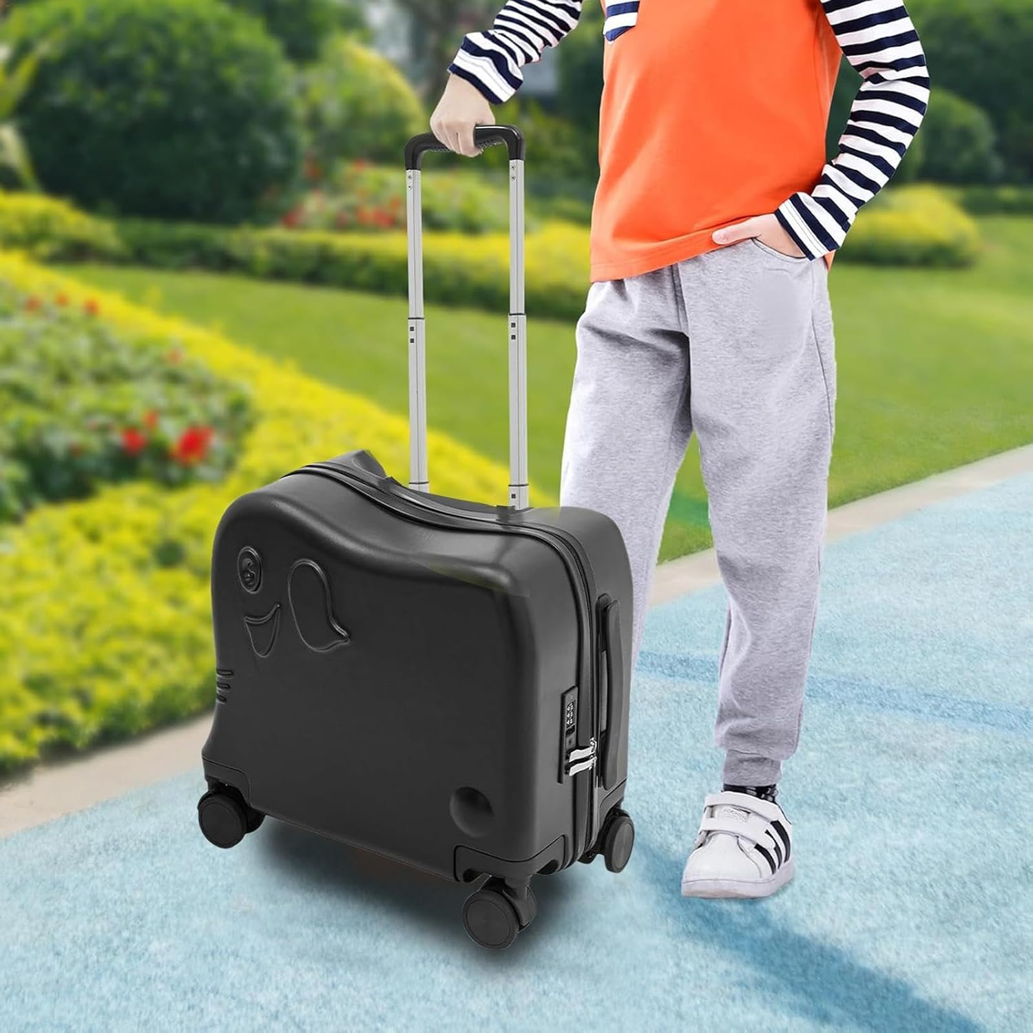Kids Carry on Luggage, Rolling Kids Suitcase, Toddler Carry on Bag, Cute Children Suitcase, Kids Luggage with Wheels, Multipurpose Kids Luggage, Children'S Travel Suitcase, Kids Travel Carry On, image number 2
