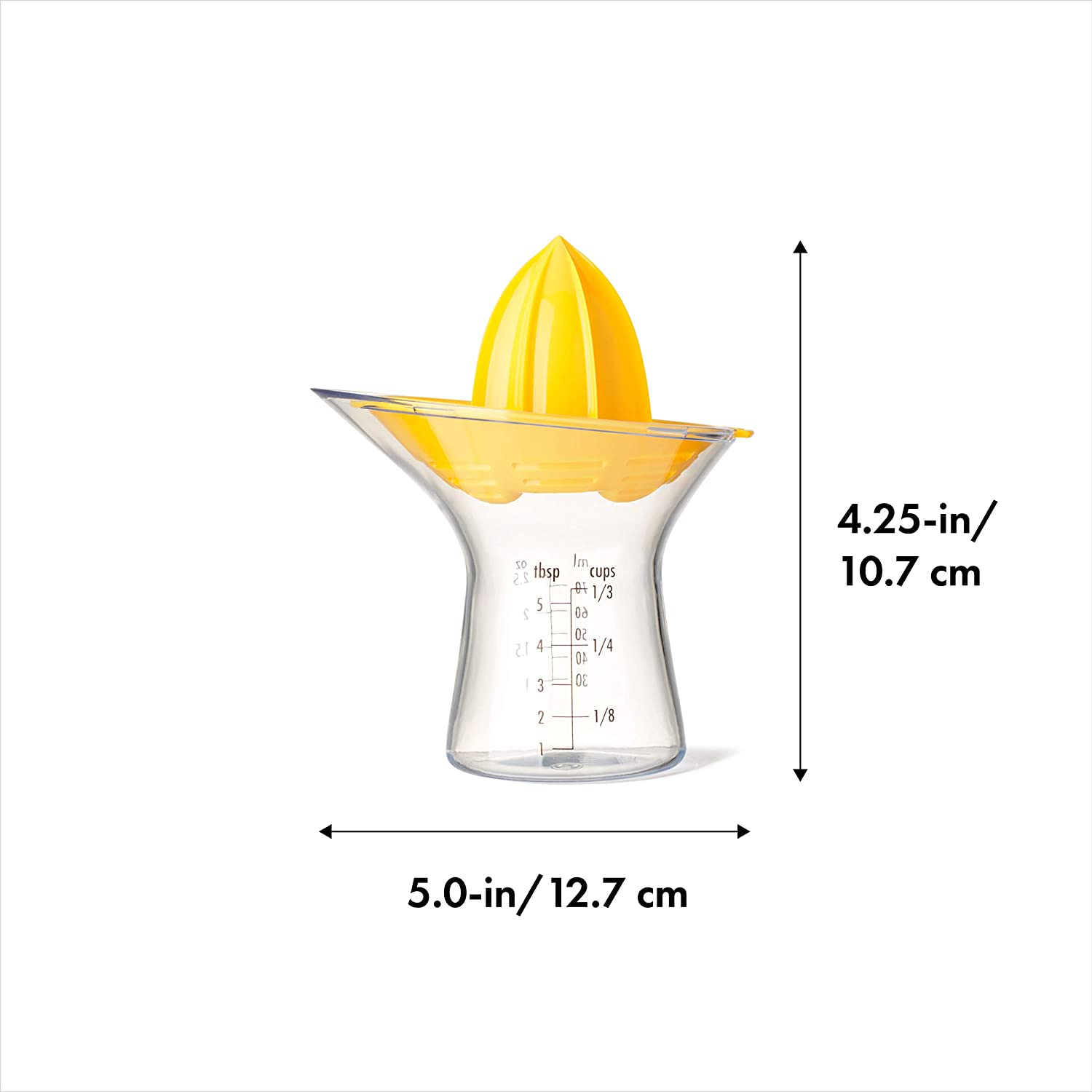 OXO Good Grips Citrus Juicer Small Yellow image number 4