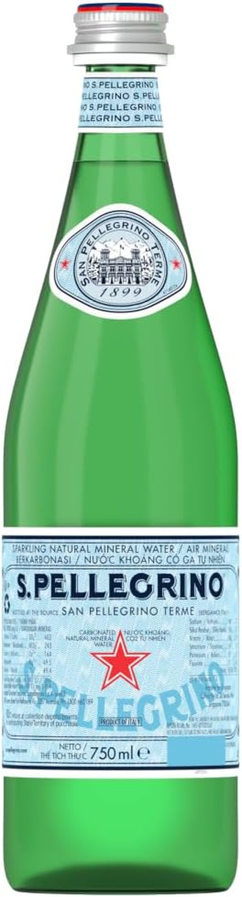 San Pellegrino Sparkling Mineral Water 750 Ml