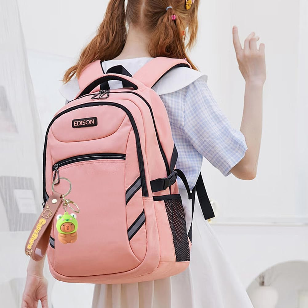 Capybara 2 X Cartoon Animal Shaped Keychain, Keychain for Bag Accessories, Birthday Gift for Children image number 1