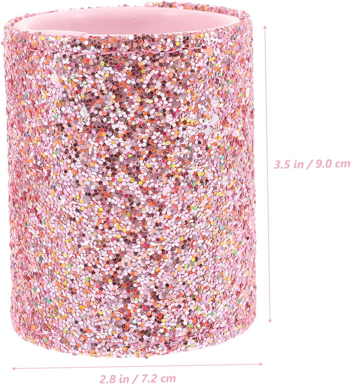 FRCOLOR Decorative Makeup Brush Holder Box Portable Brush Organizer Plastic Cosmetic Storage Case