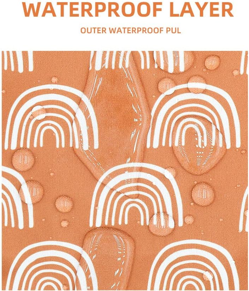 Wet Dry Bags for Baby Cloth Diapers & Breast Pump Parts, Waterproof Reusable Wet Bag with Two Zippered Pockets & Handle, Beach Pool Gym Bag Stroller Yoga Toiletries Daycare Organizer - C image number 6