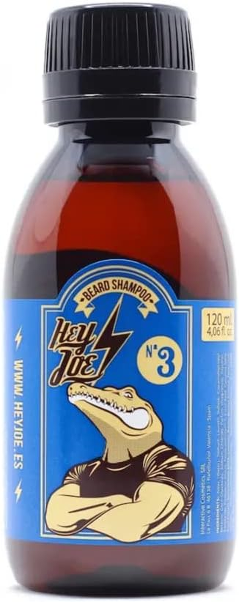 HEY JOE! Beard Shampoo N&ordm; 2 | Shampoo Para Barba Mandarina Roja De 120 Ml